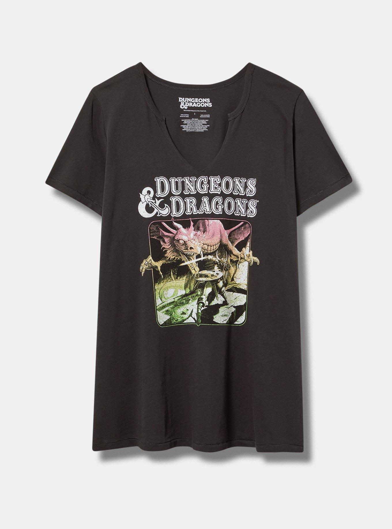 Dungeons And Dragons Classic Fit Cotton Notch Tee