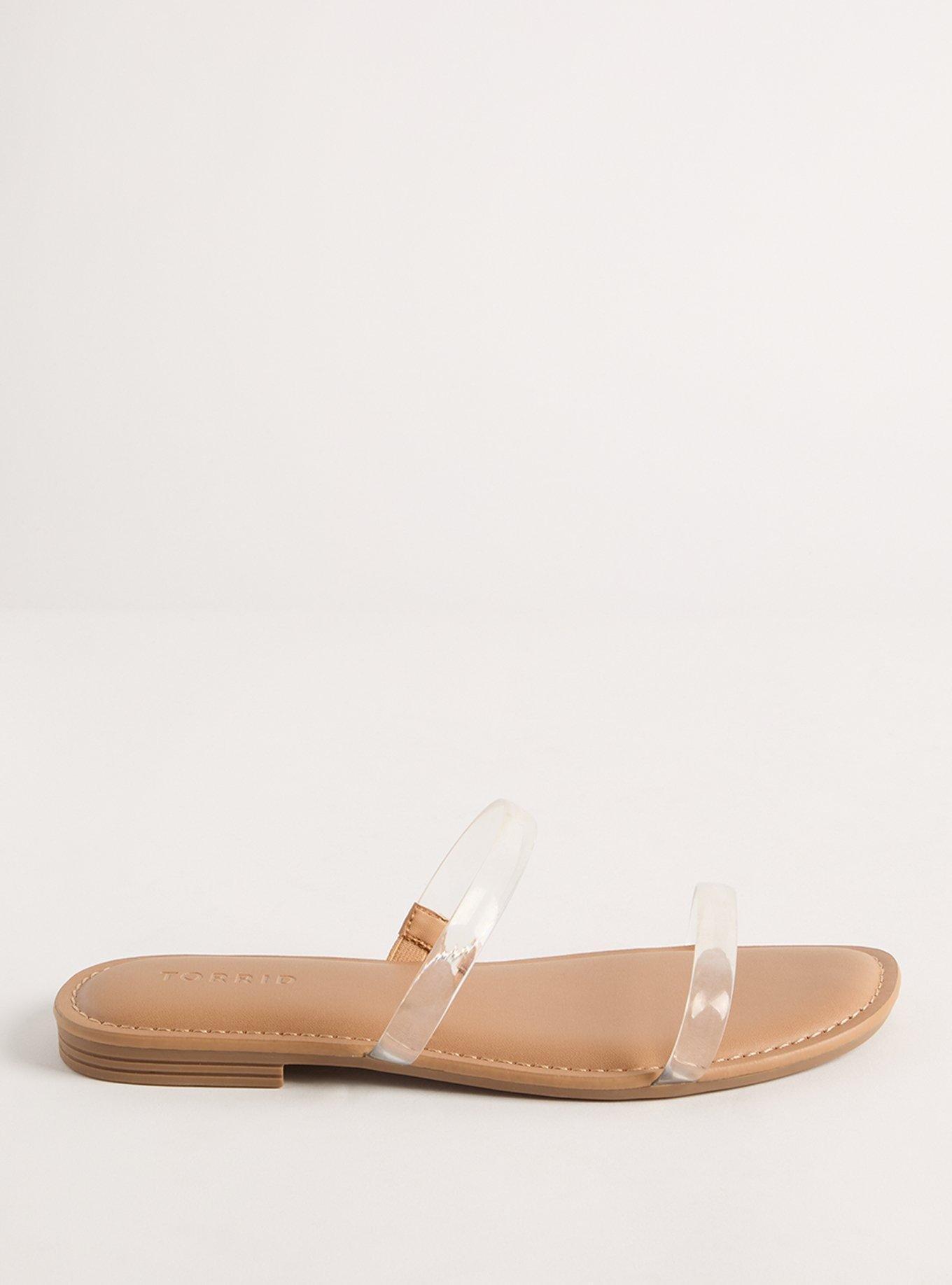 Thin Double Band Slide - Black (WW)