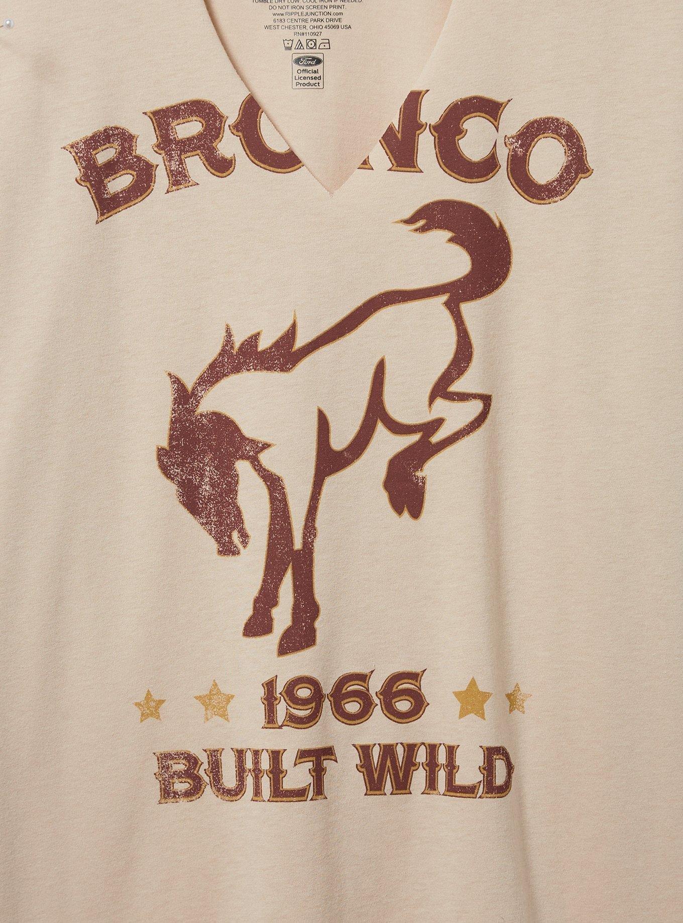 Ford Bronco Classic Fit Cotton Choker Tee