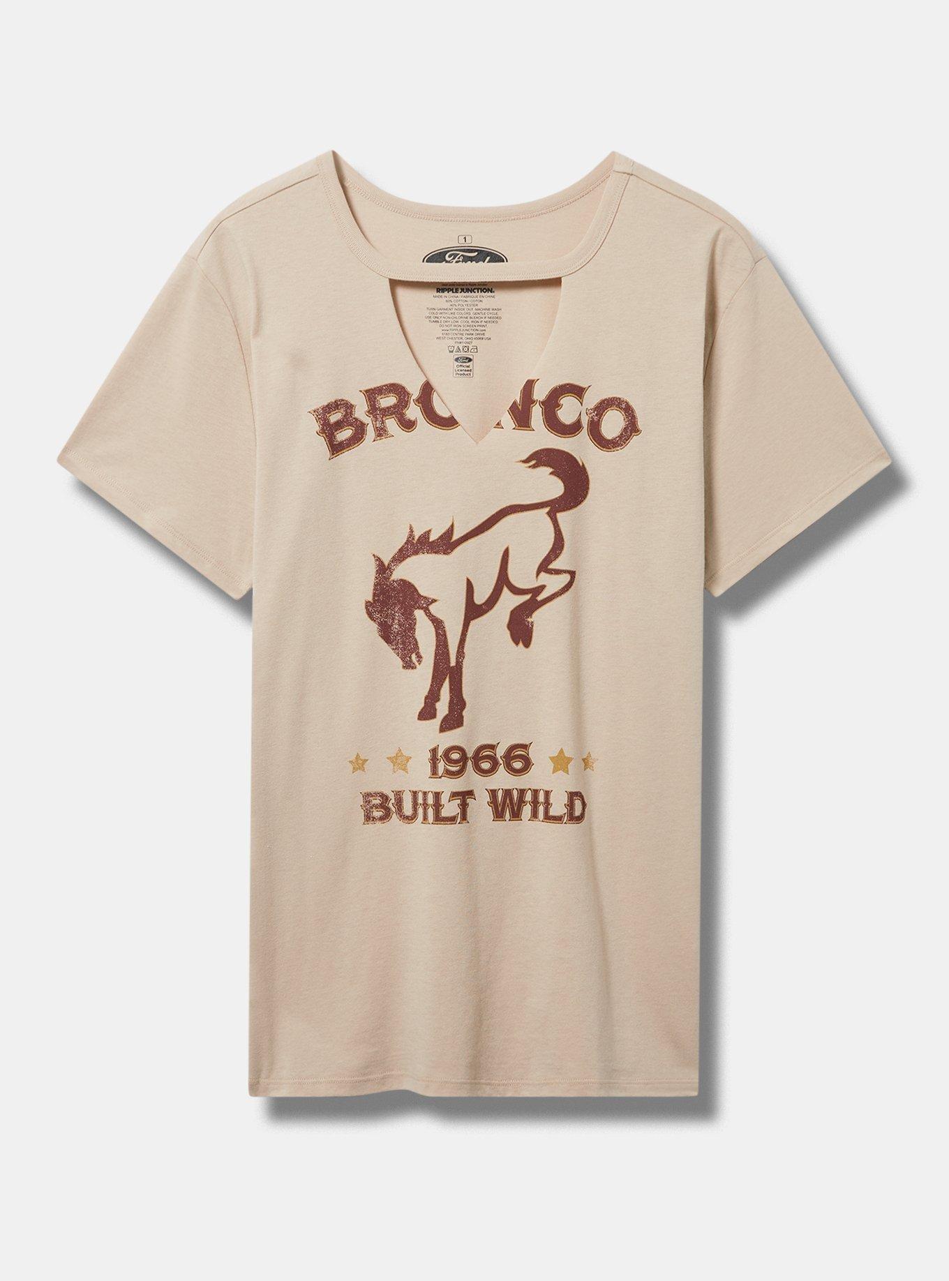 Ford Bronco Classic Fit Cotton Choker Tee