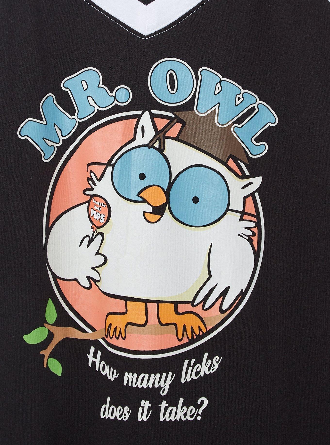 Tootsie Pop Classic Fit Cotton Raglan V-Neck Tee