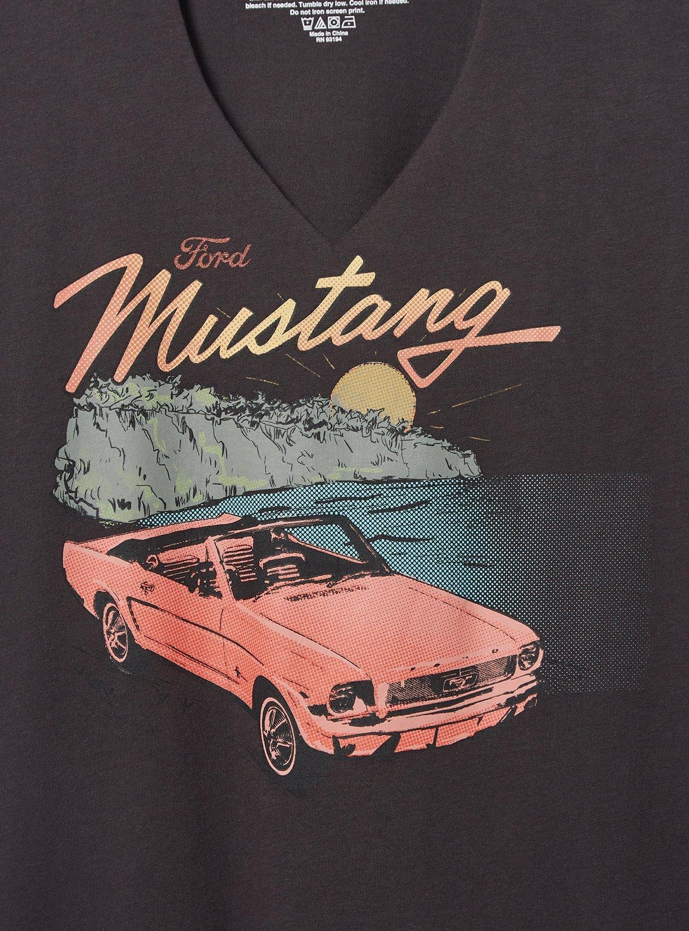 Ford Mustang Classic Fit Cotton Choker Tee