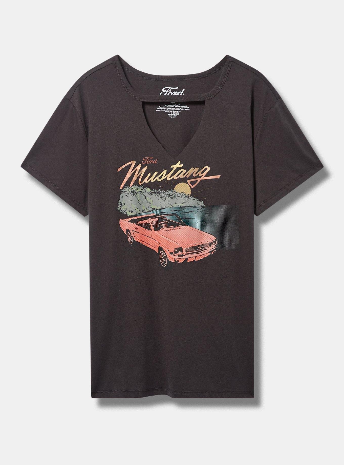 Ford Mustang Classic Fit Cotton Choker Tee