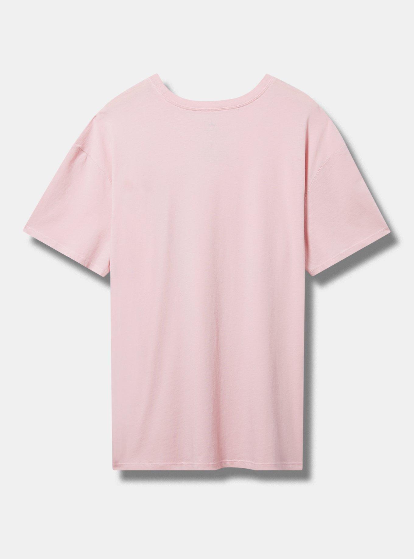 Plus Size - Beauty And The Beast Relaxed Fit Tunic Boxy Tee