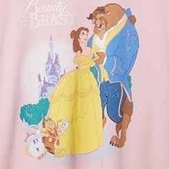 Beauty And The Beast Relaxed Fit Tunic Boxy Tee, BLEACHED MAUVE, swatch
