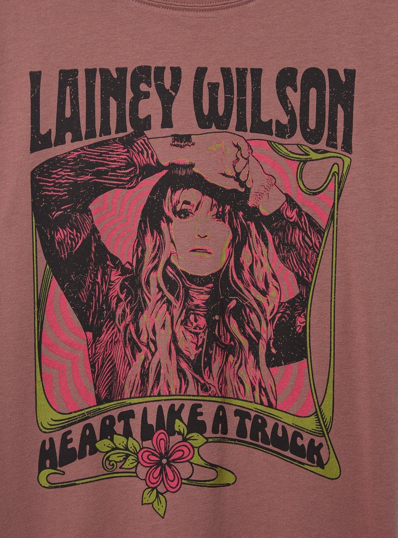 Lainey Wilson Classic Fit Cotton Crew Tee, ROSE TAUPE, alternate