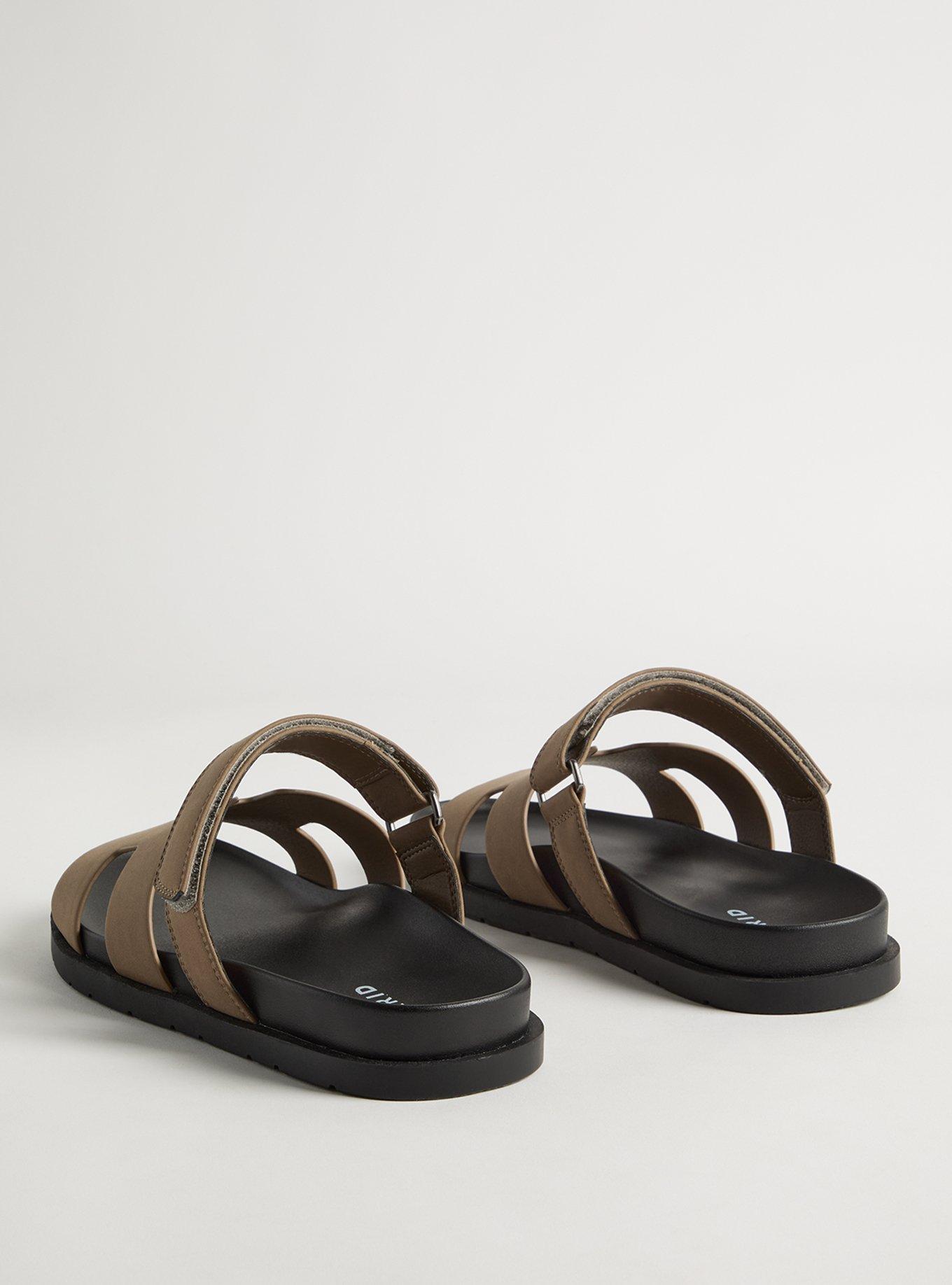 Adjustable H-Band Footbed Slide (WW)