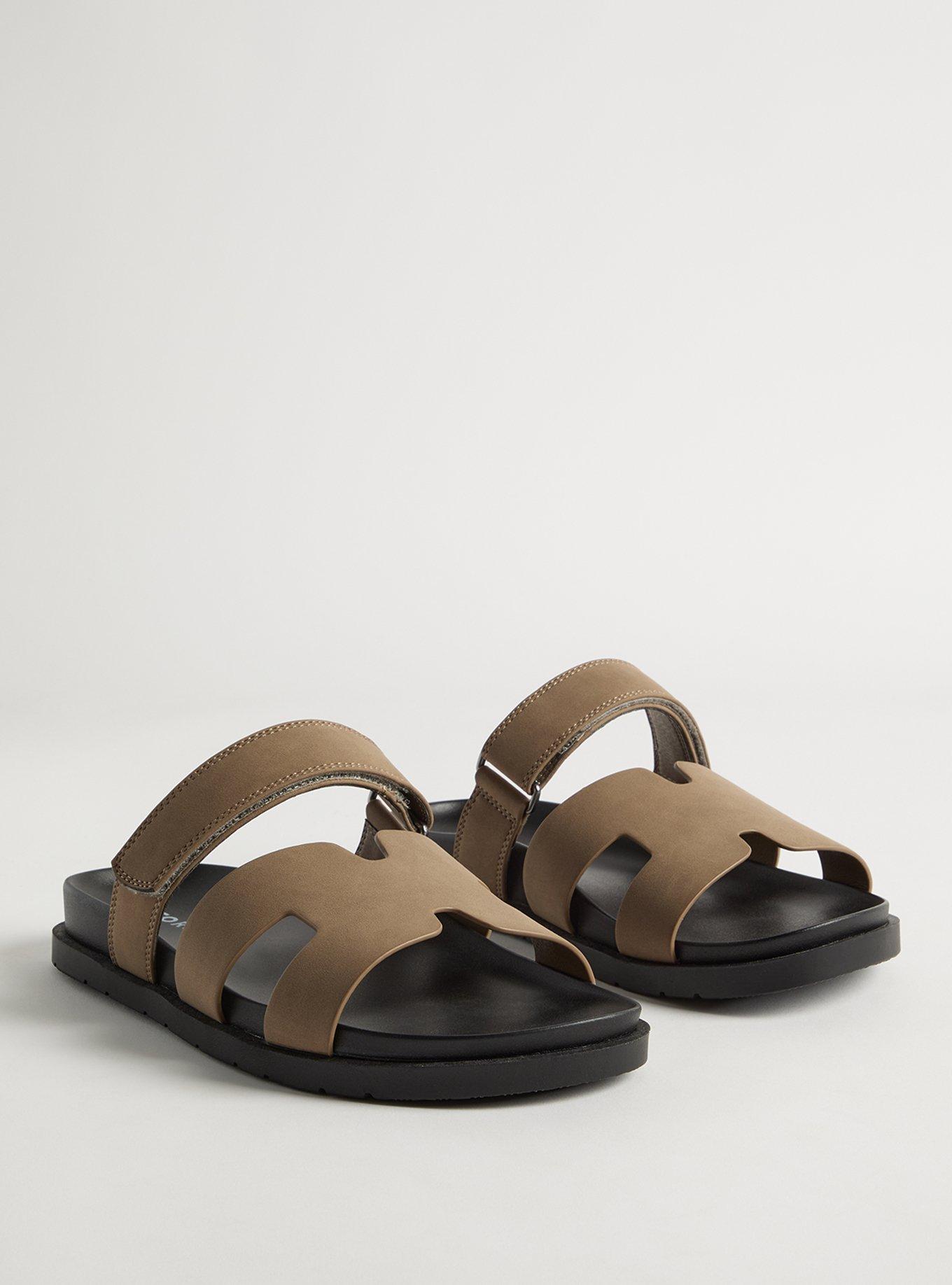 Adjustable H-Band Footbed Slide (WW)