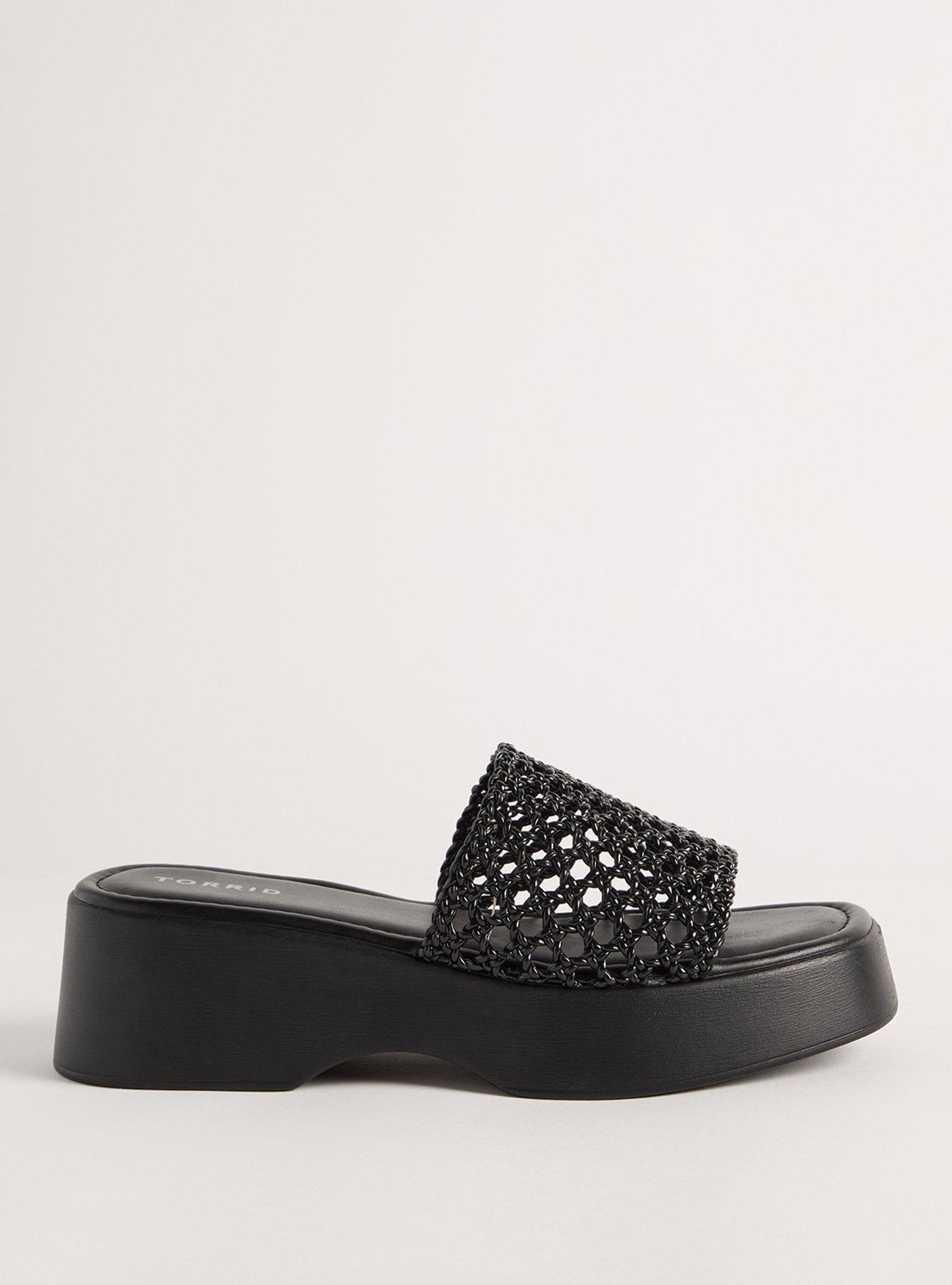 Woven Chunky Flatform Slide (WW