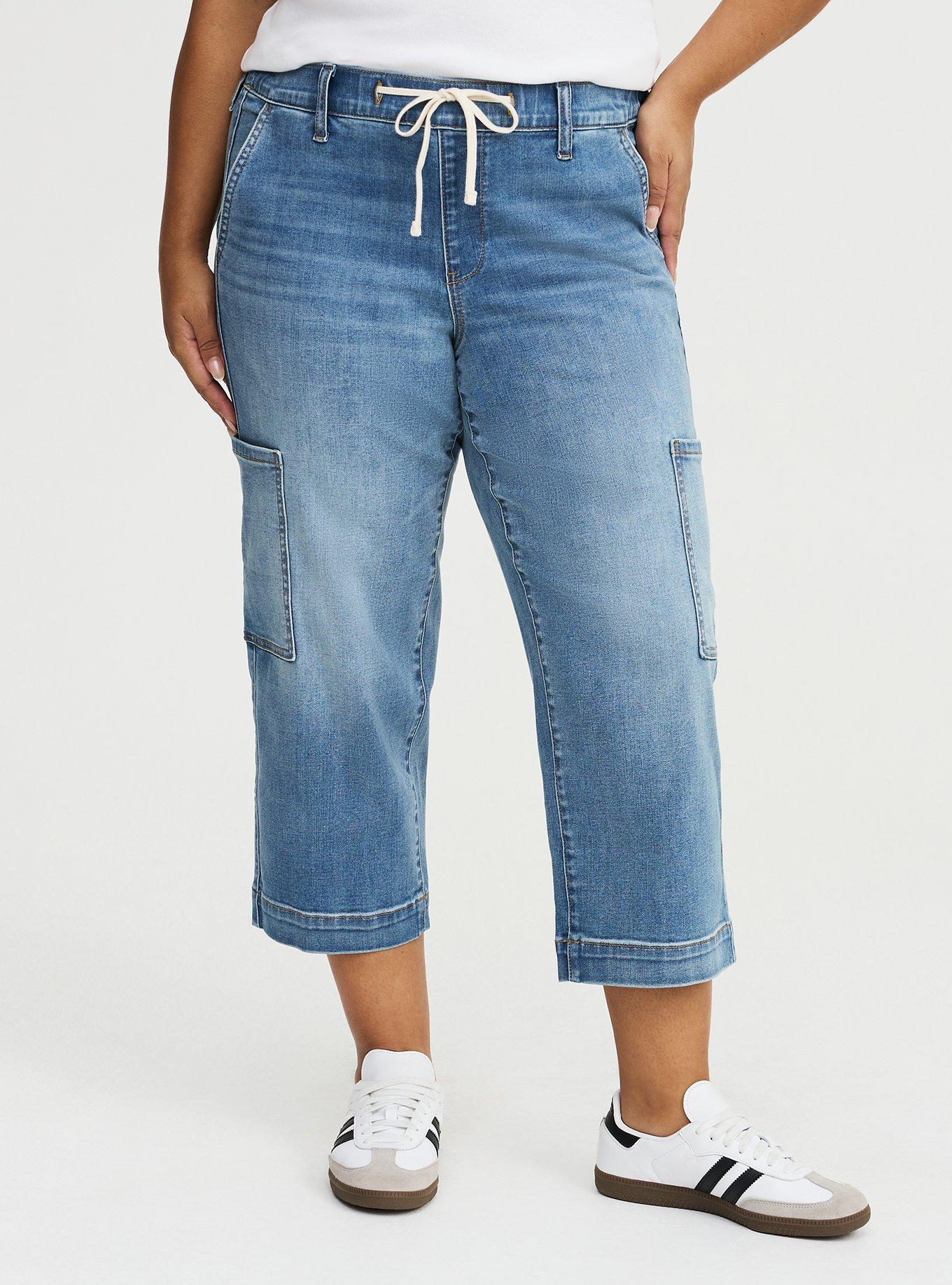 Crop Weekend Mid-Rise Wide-Leg Jean, SOLSTICE, alternate