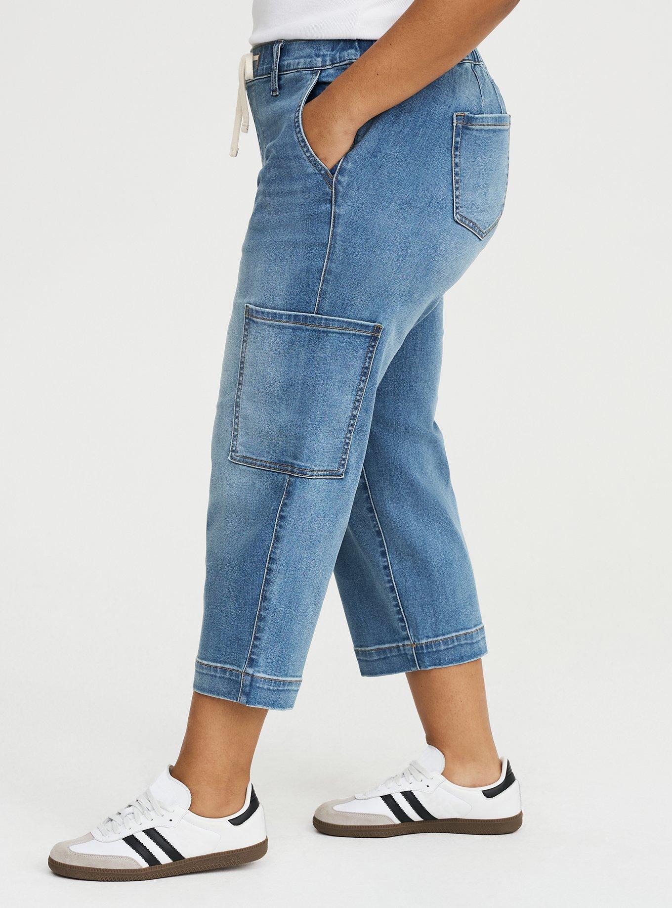 Crop Weekend Mid-Rise Wide-Leg Jean, SOLSTICE, alternate