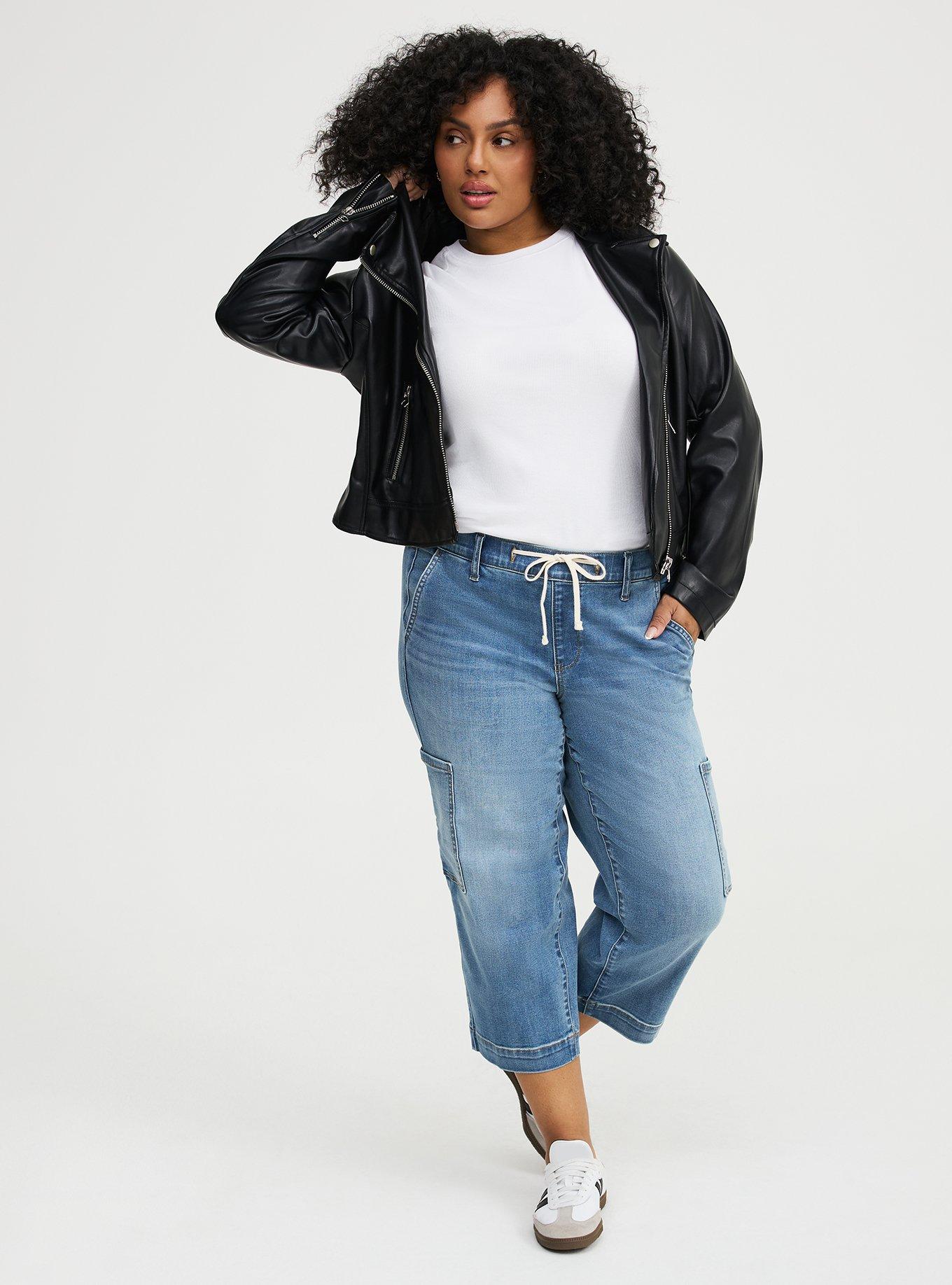 Crop Weekend Mid-Rise Wide-Leg Jean, SOLSTICE, alternate