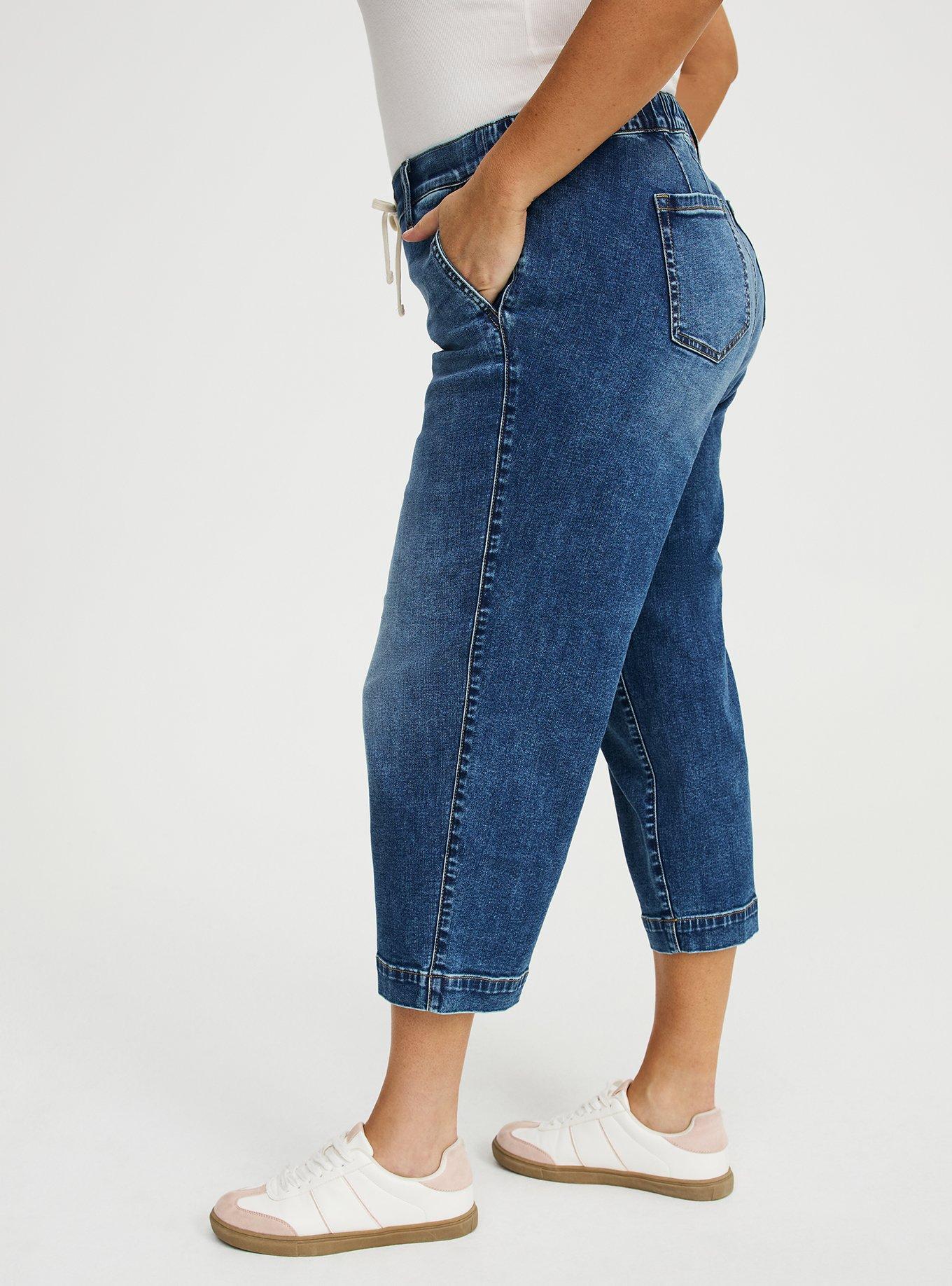 Crop Weekend Mid-Rise Wide-Leg Jean, METEOR, alternate