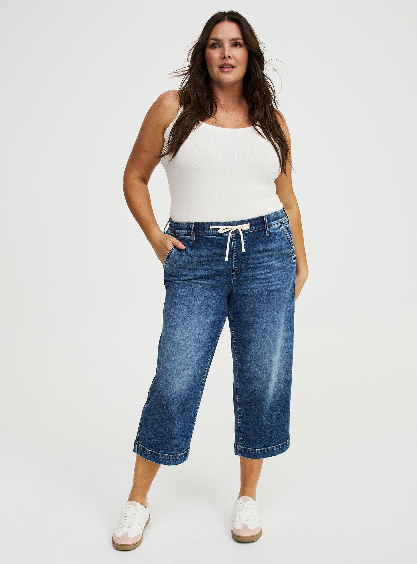 Crop Weekend Mid-Rise Wide-Leg Jean, METEOR, hi-res