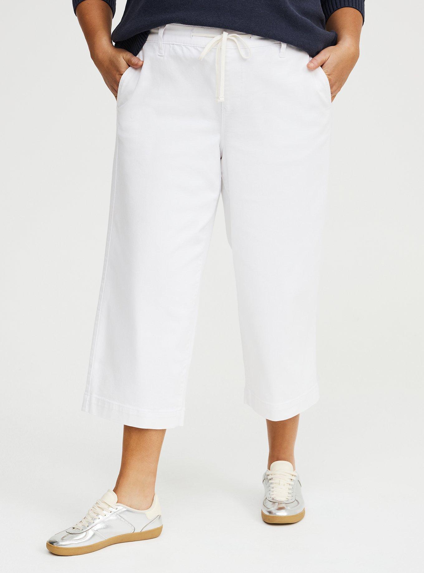 Crop Weekend Mid-Rise Wide-Leg Jean, NEW WHITE, alternate
