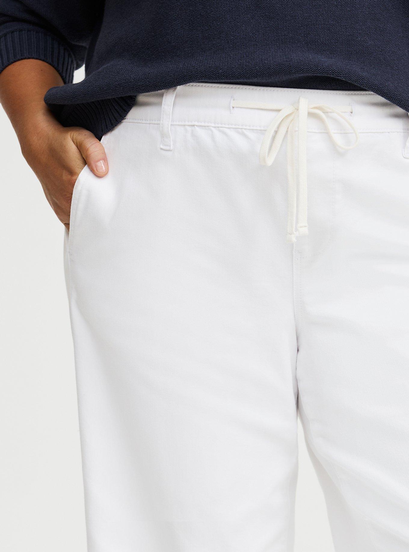 Crop Weekend Mid-Rise Wide-Leg Jean, NEW WHITE, alternate