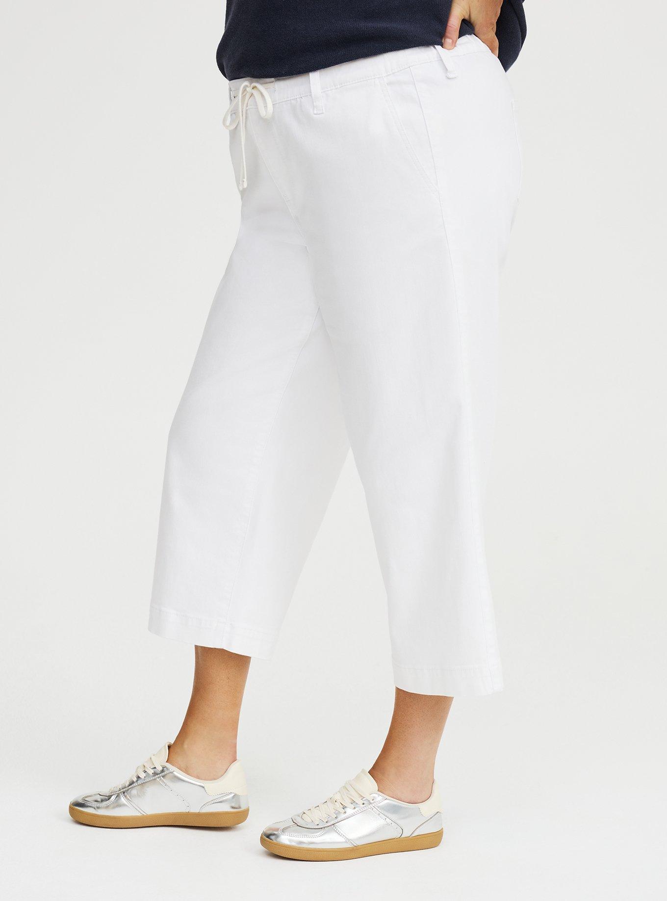Crop Weekend Mid-Rise Wide-Leg Jean, NEW WHITE, alternate