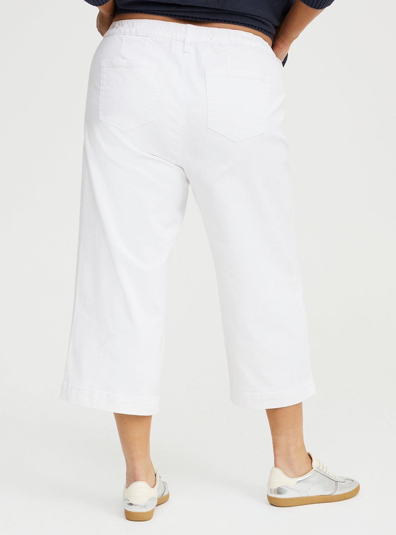 Crop Weekend Mid-Rise Wide-Leg Jean, NEW WHITE, alternate