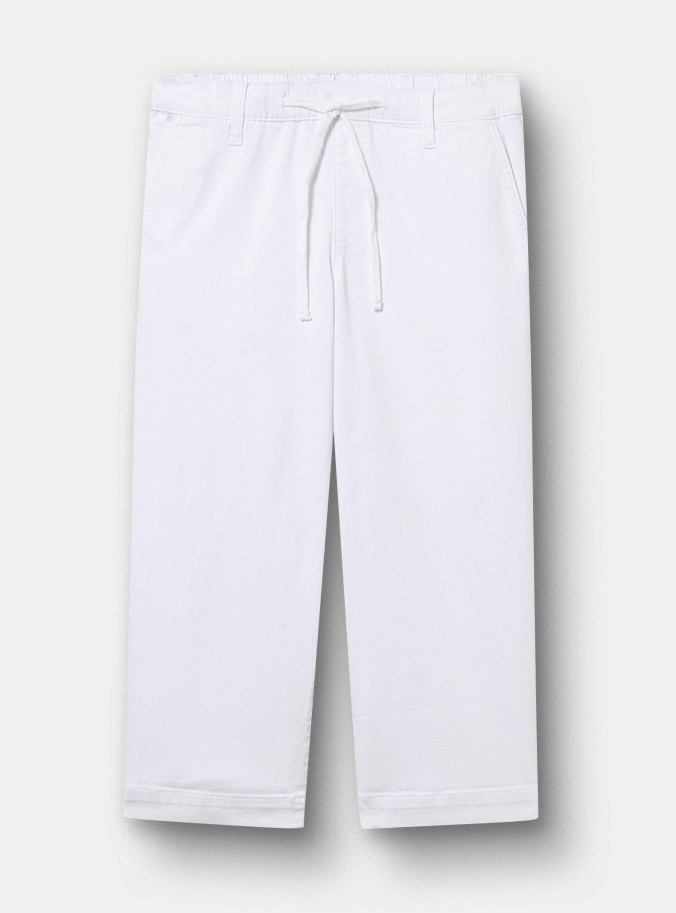 Crop Weekend Mid-Rise Wide-Leg Jean, NEW WHITE, hi-res