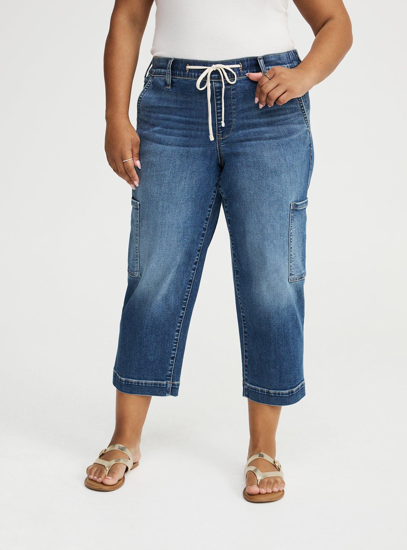 Crop Weekend Mid-Rise Wide-Leg Jean, ANDROMEDA-1, alternate