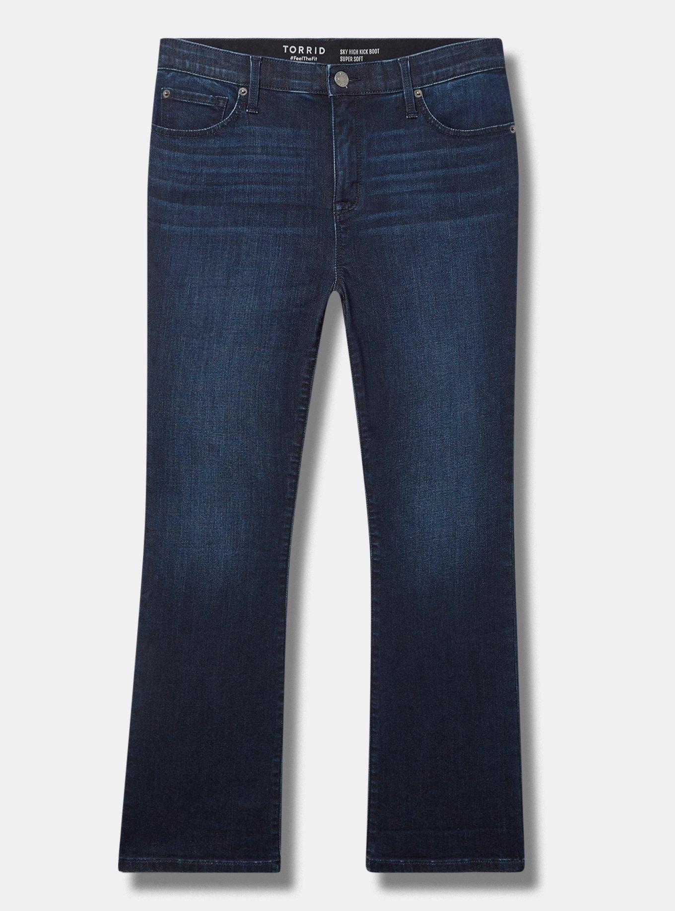 Sky High Kick Boot High-Rise Jean