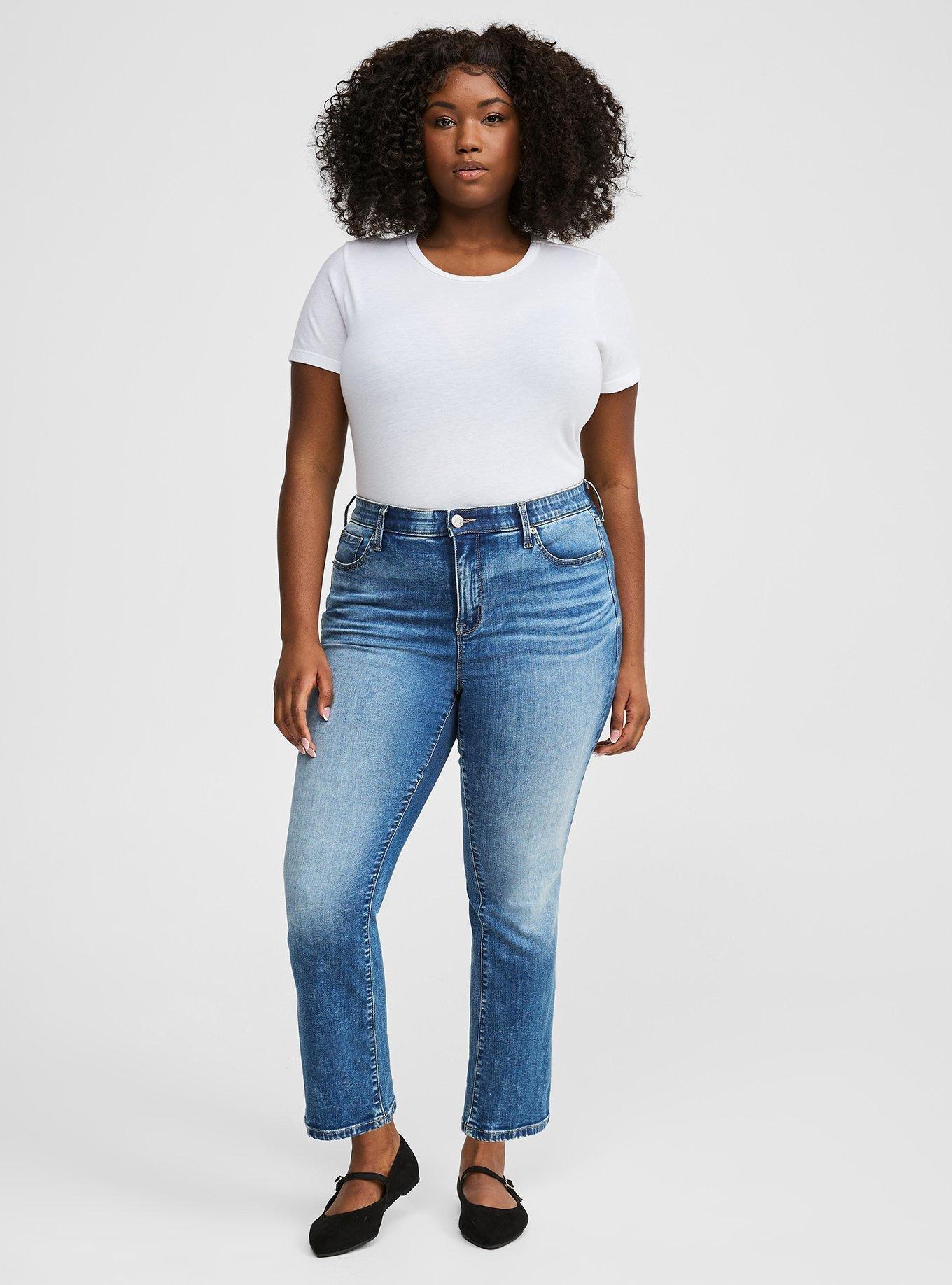 Plus Size - Sky High Kick Boot High-Rise Jean - Torrid Plus Size - Sky High Kick Boot High-Rise Jean - Torrid
