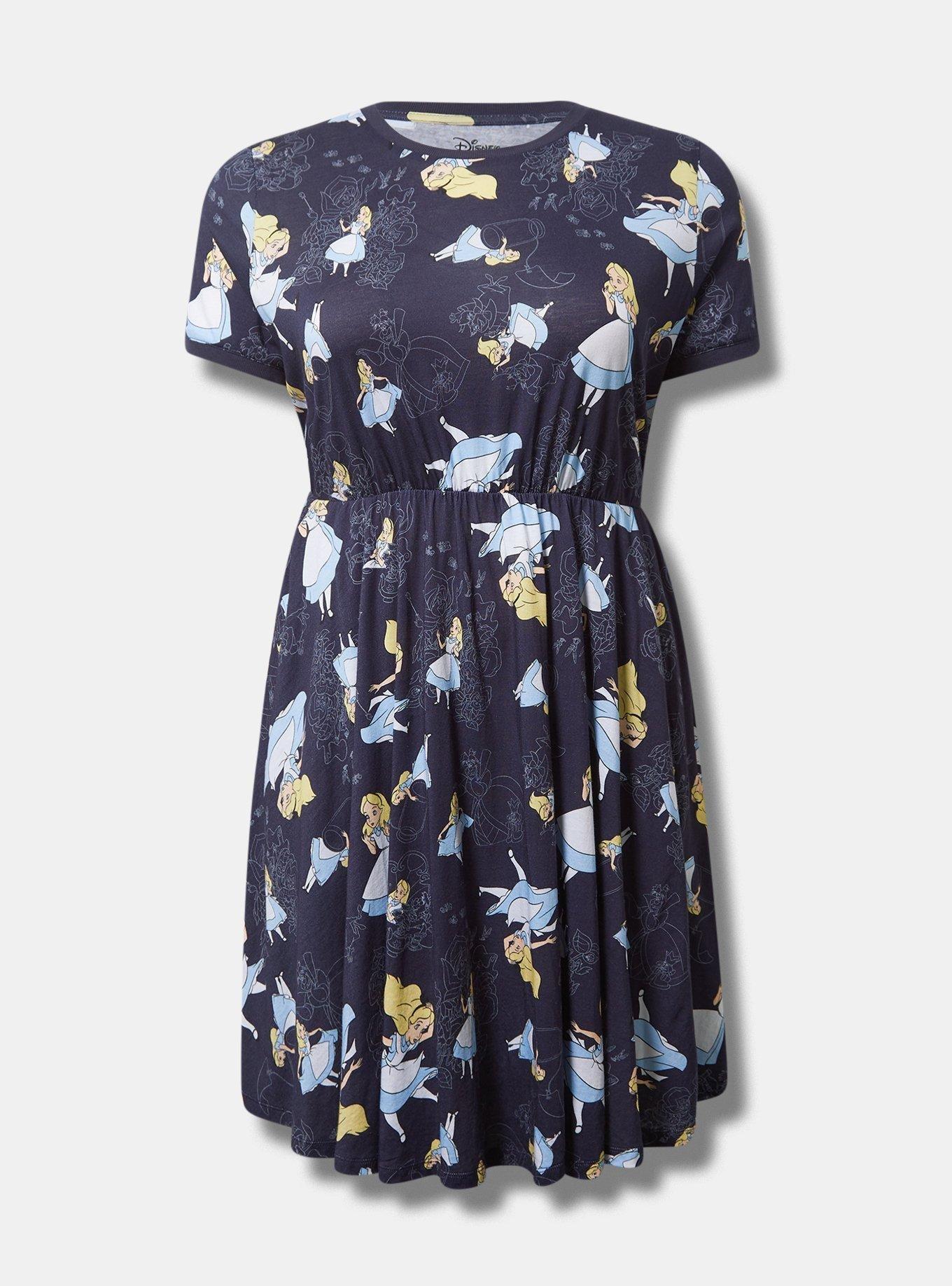 Plus Size Disney Alice In Wonderland Skater Dress Torrid