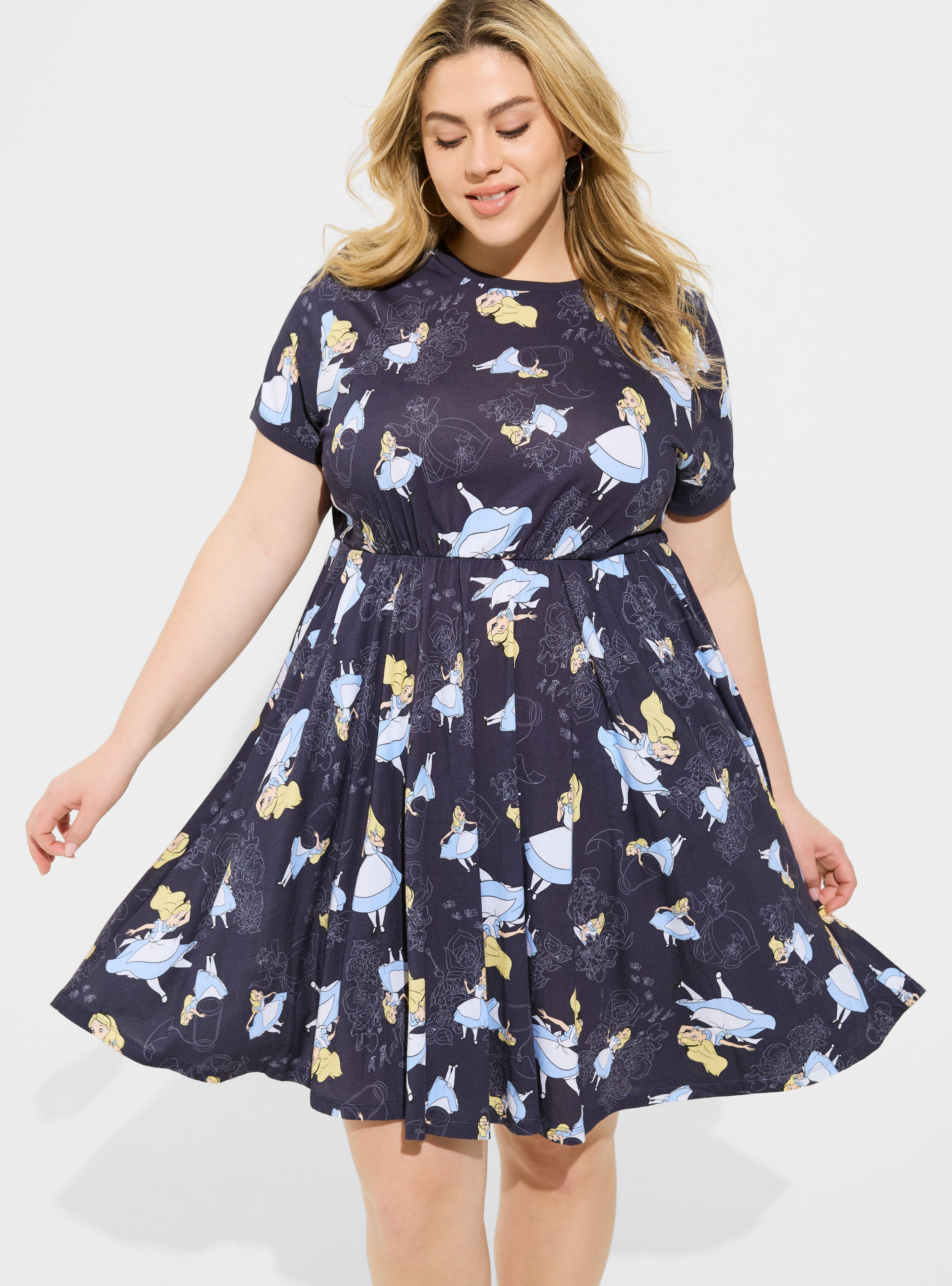 Disney Alice Wonderland Skater Dress