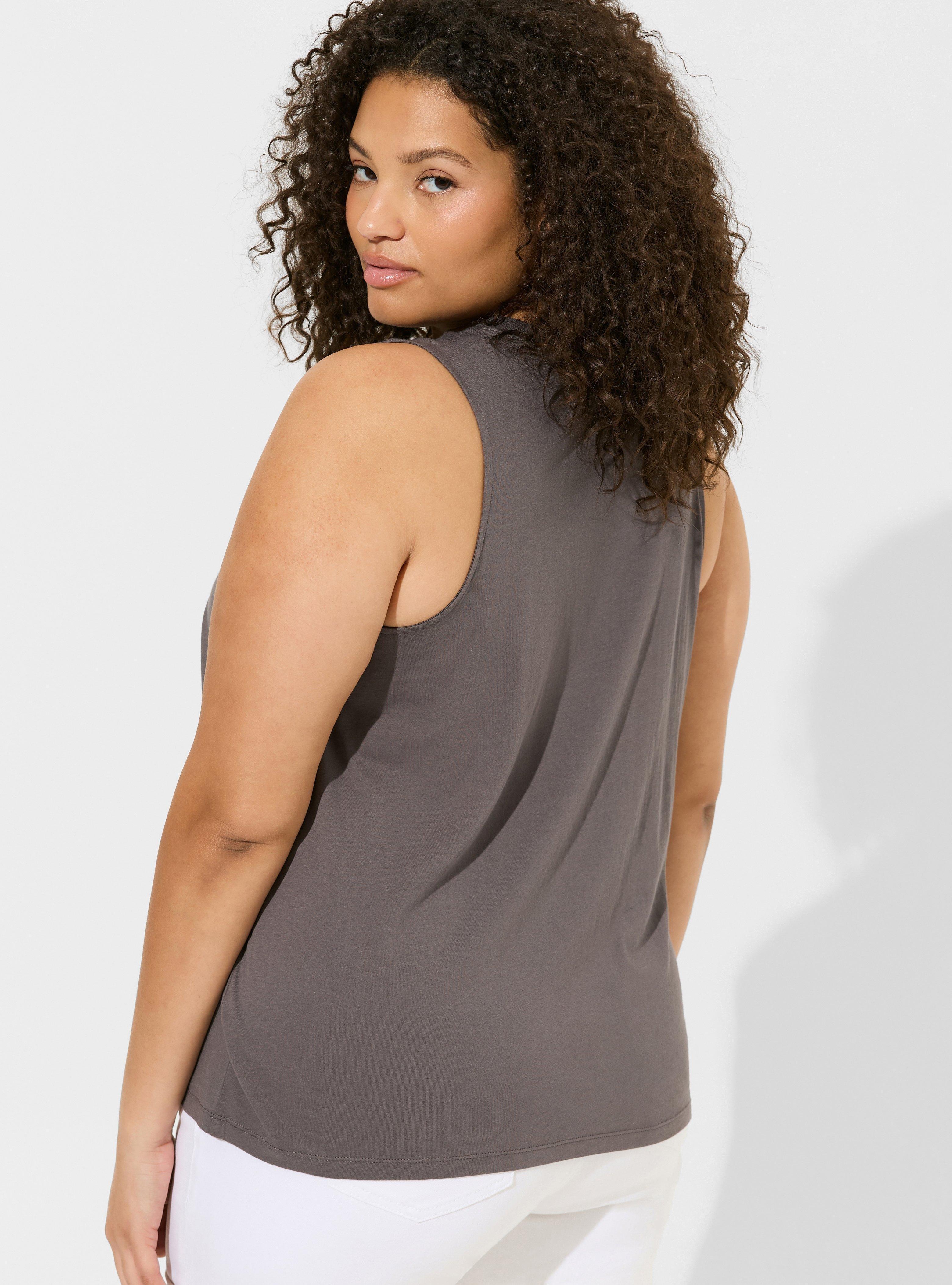 Plus Size Disney Mickey Mouse Ringer Tank, TORNADO, alternate