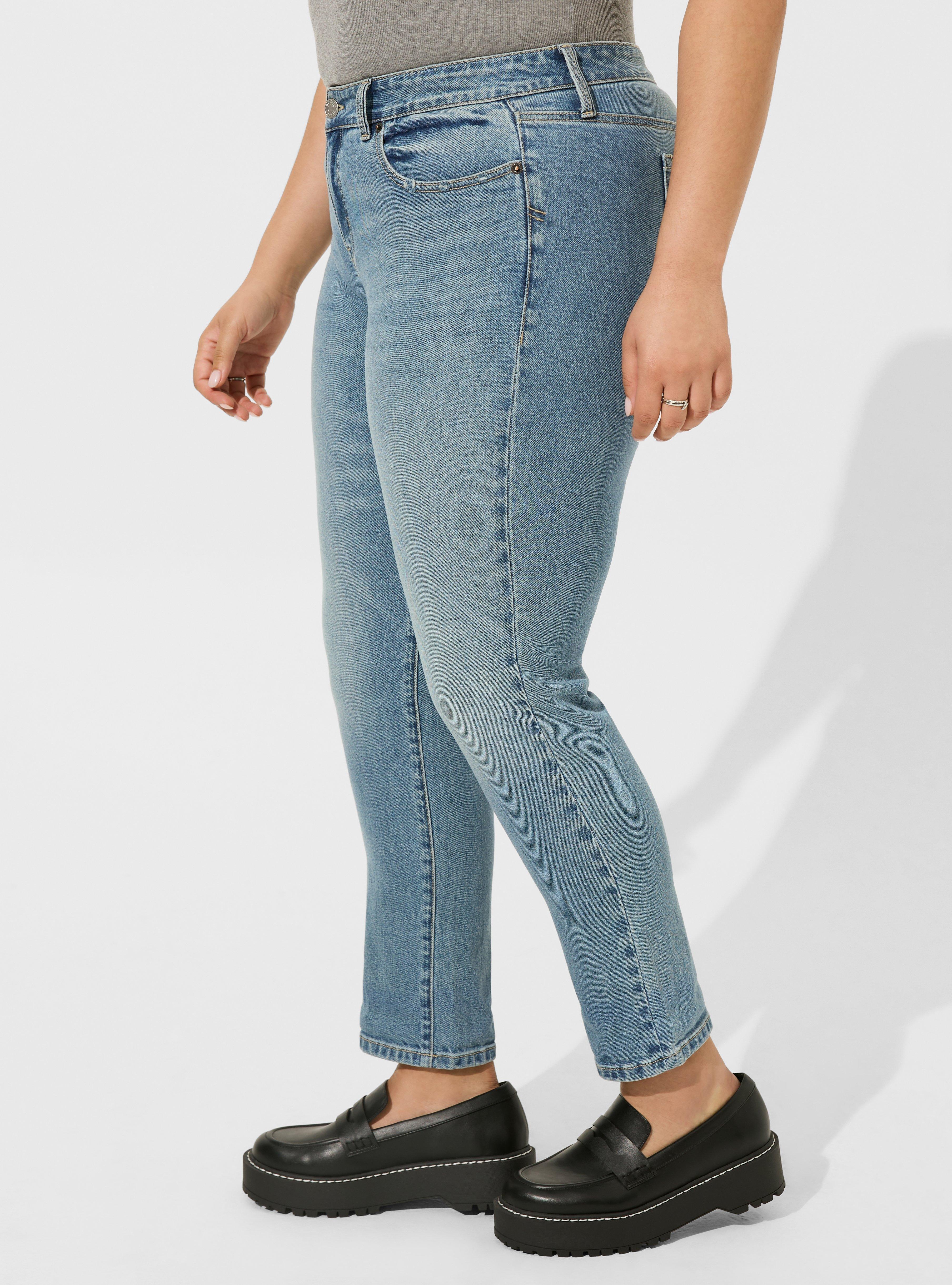 Perfect Boyfriend Ankle Classic Denim Mid-Rise Jean