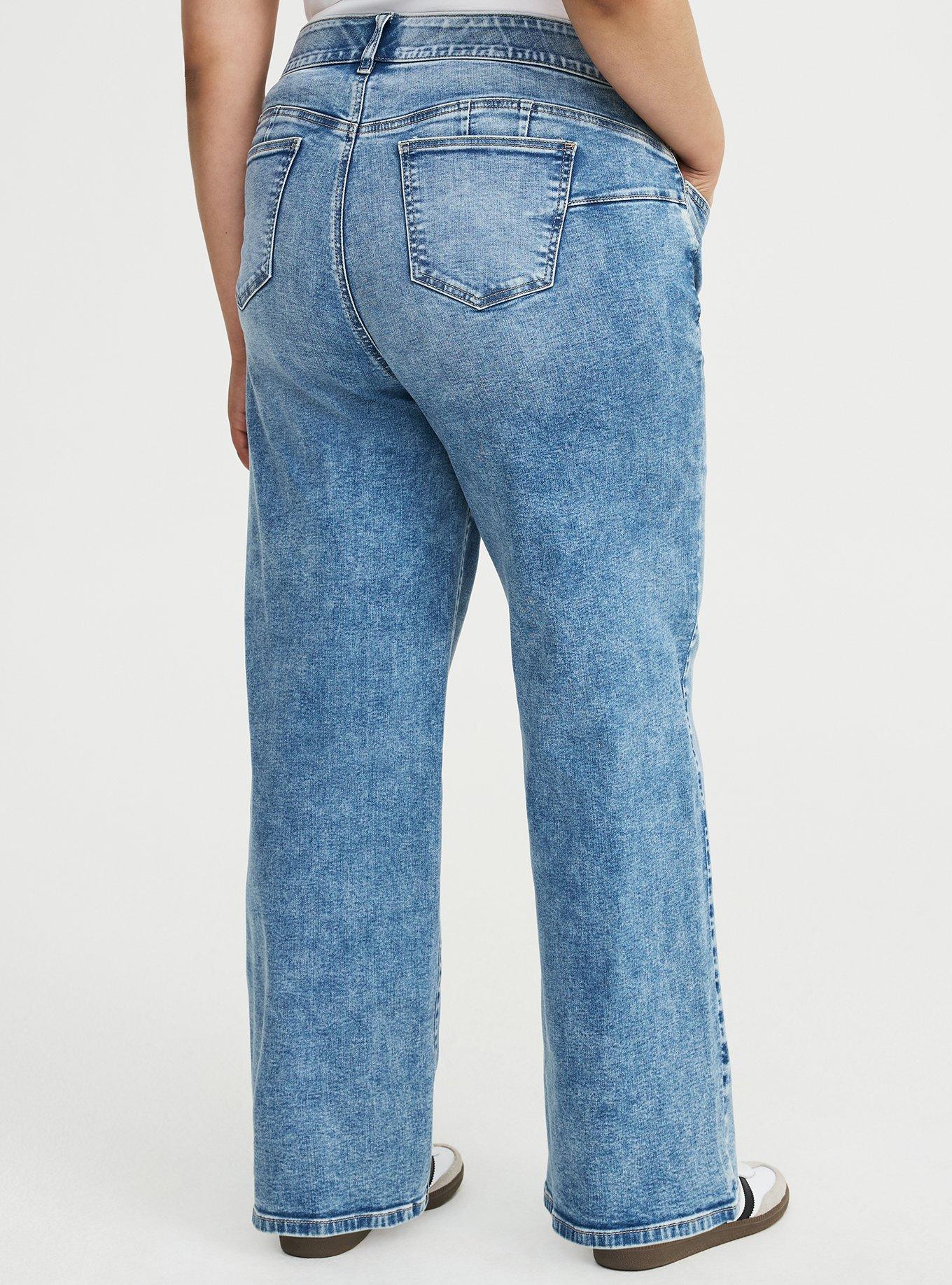 Bombshell Wide-Leg High-Rise Jean, GAIA, alternate