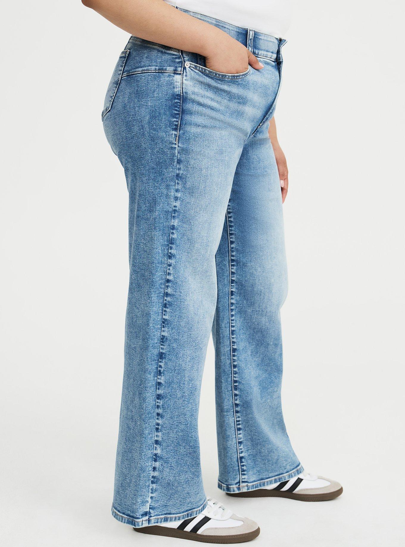 Bombshell Wide-Leg High-Rise Jean, GAIA, alternate