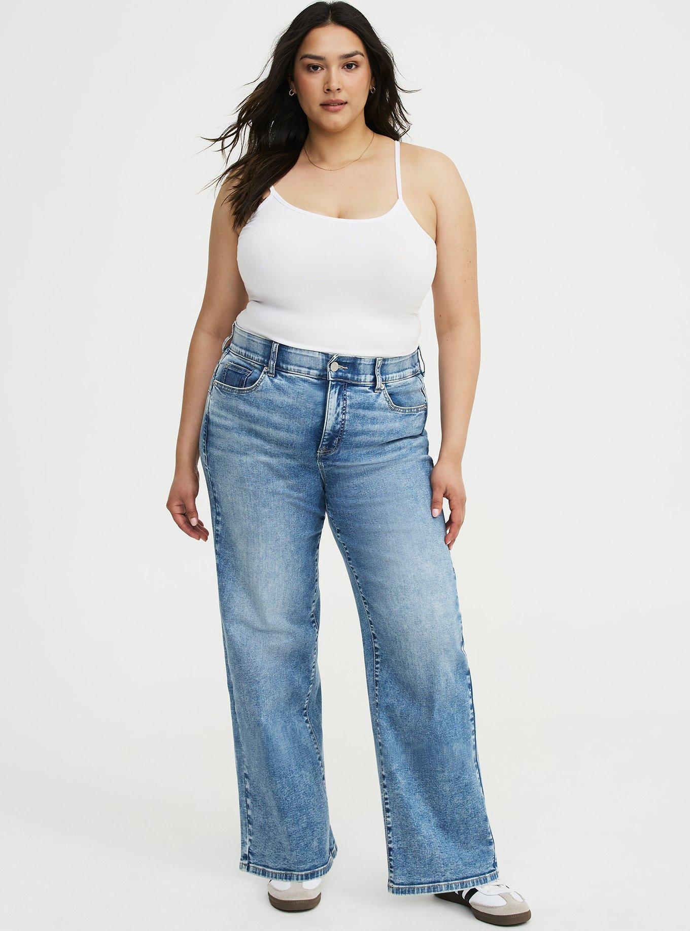 Bombshell Wide-Leg High-Rise Jean, GAIA, alternate
