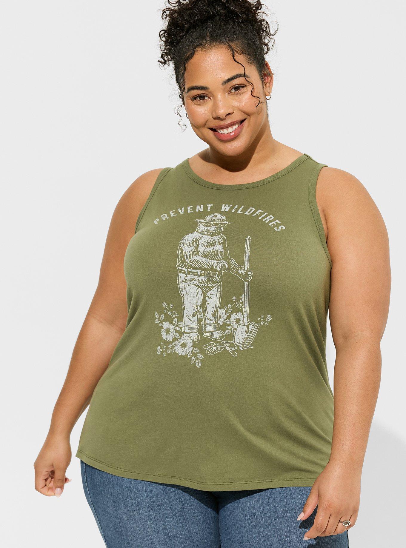 Smokey The Bear Classic Fit Cotton Tank