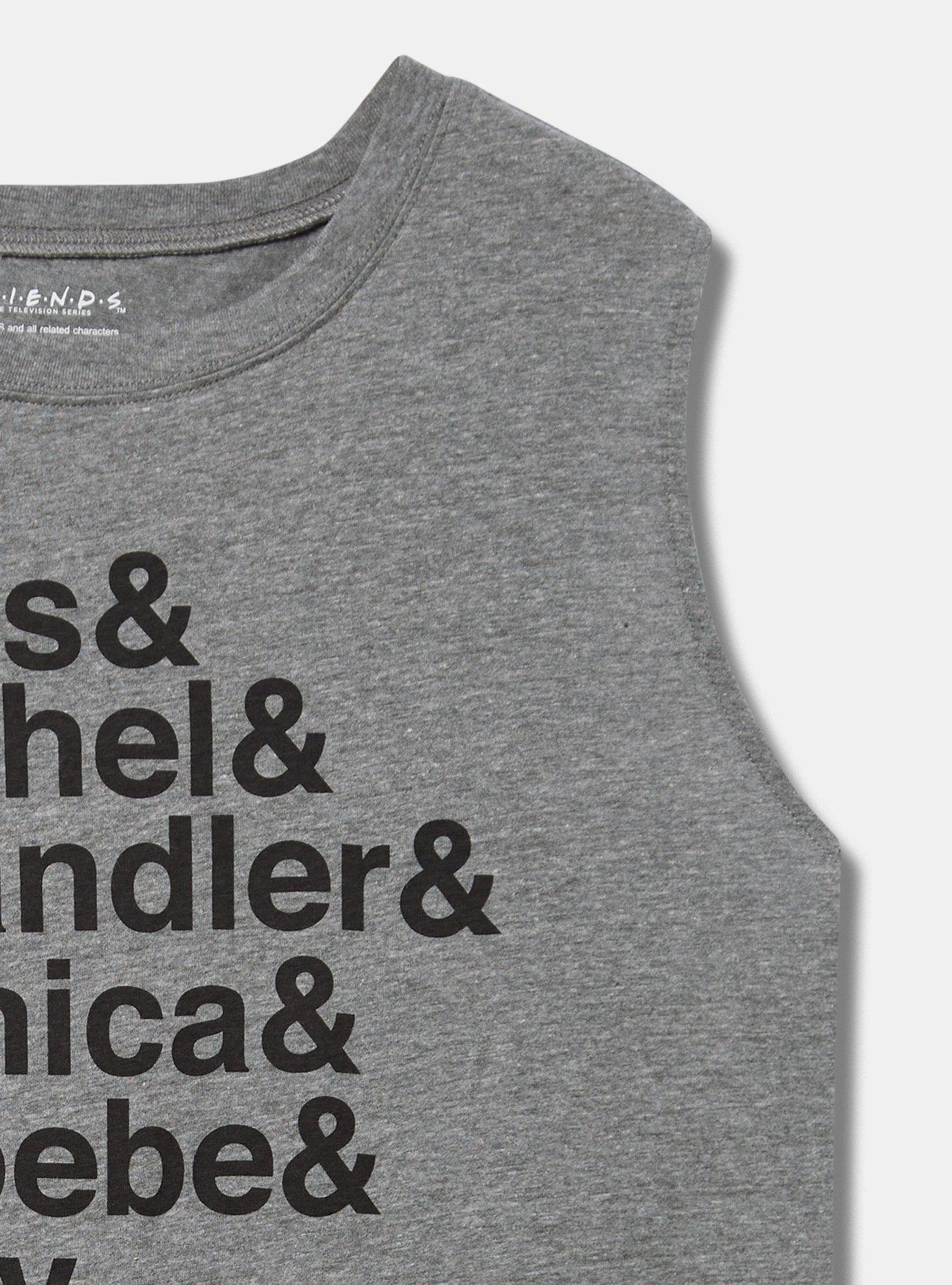 Friends Relaxed Fit Cotton Crew Tank