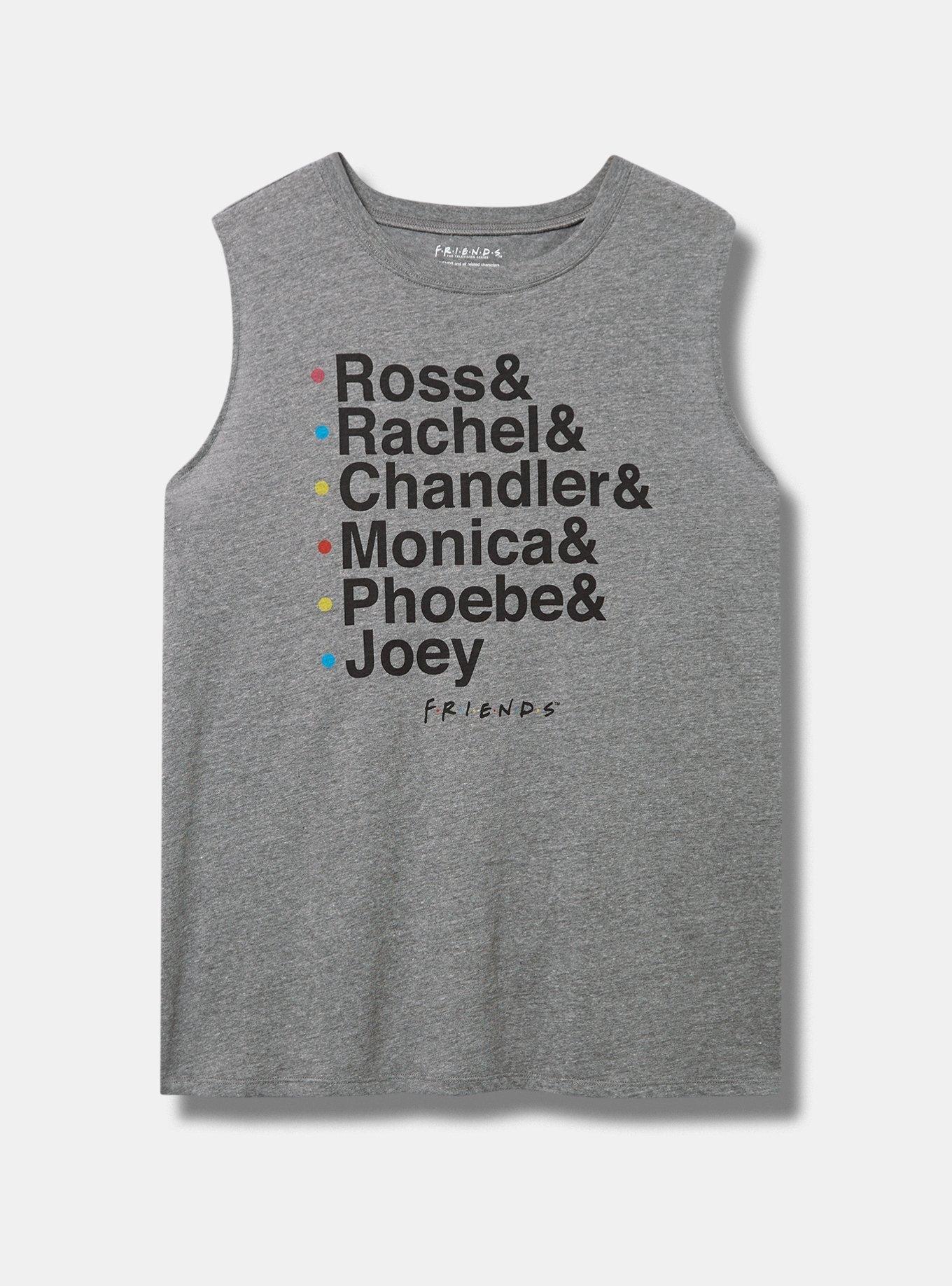 Friends Relaxed Fit Cotton Crew Tank