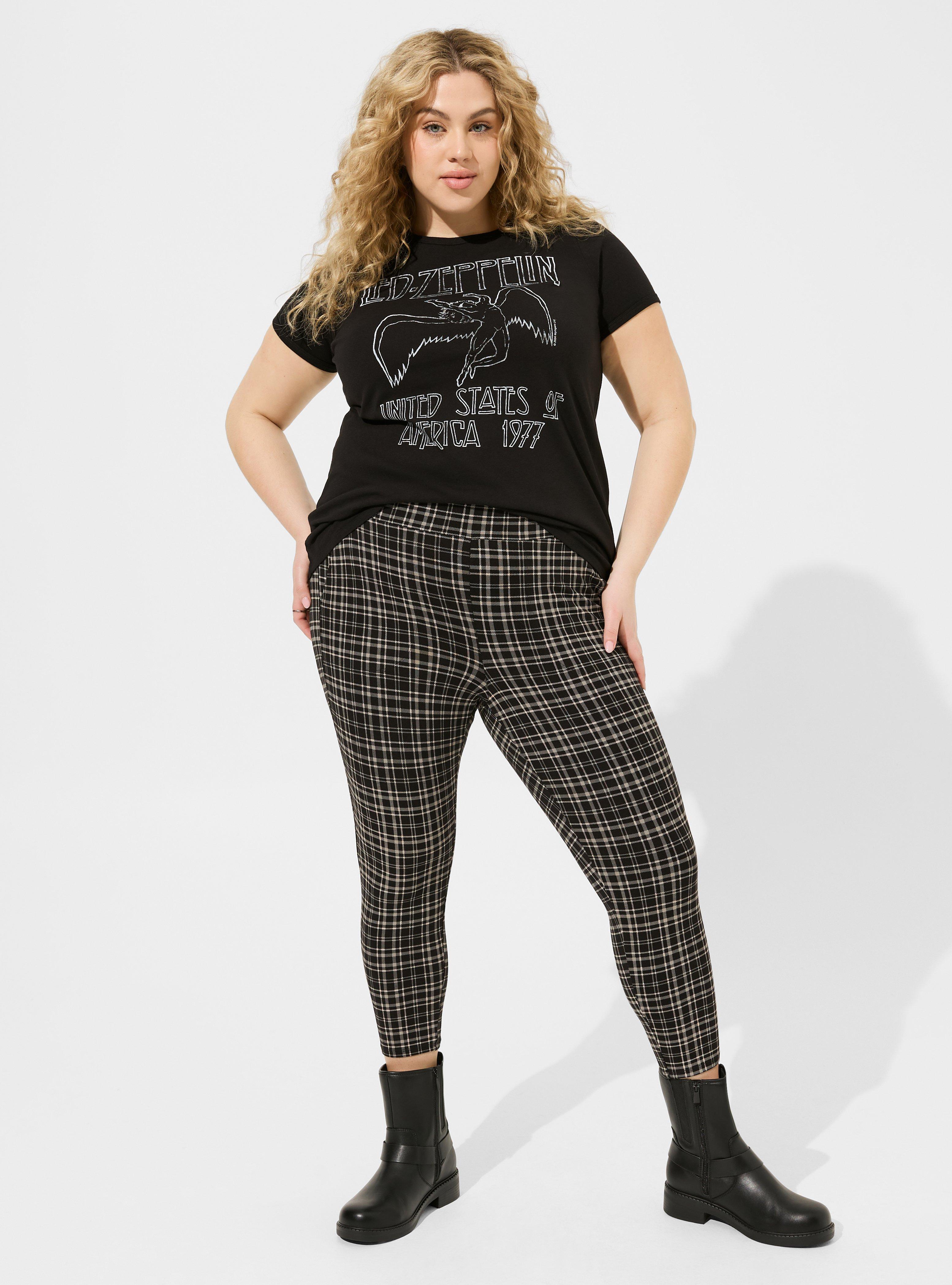 Plus Size - Led Zeppelin Classic Fit Cotton Ringer Tee - Torrid