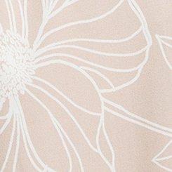 Tea Length Trapeze Dress, BLUEPRINT FLORAL TAN, swatch