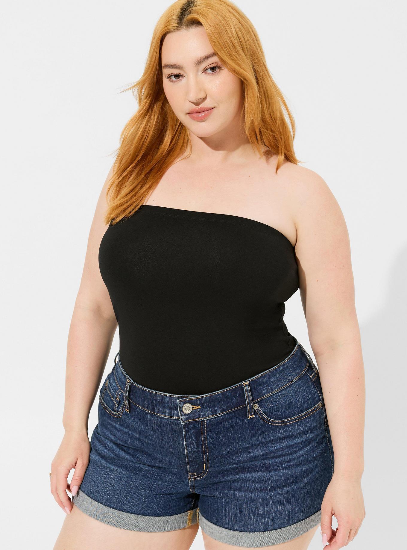 Plus Size - Foxy Strapless Tube Top - Torrid Plus Size - Foxy Strapless Tube Top - Torrid