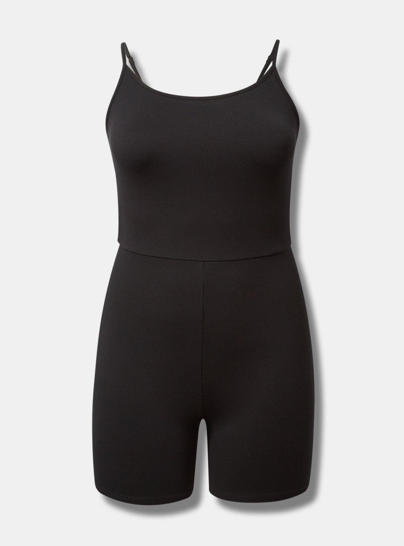 5 Inch Rib Knit Tank One Piece