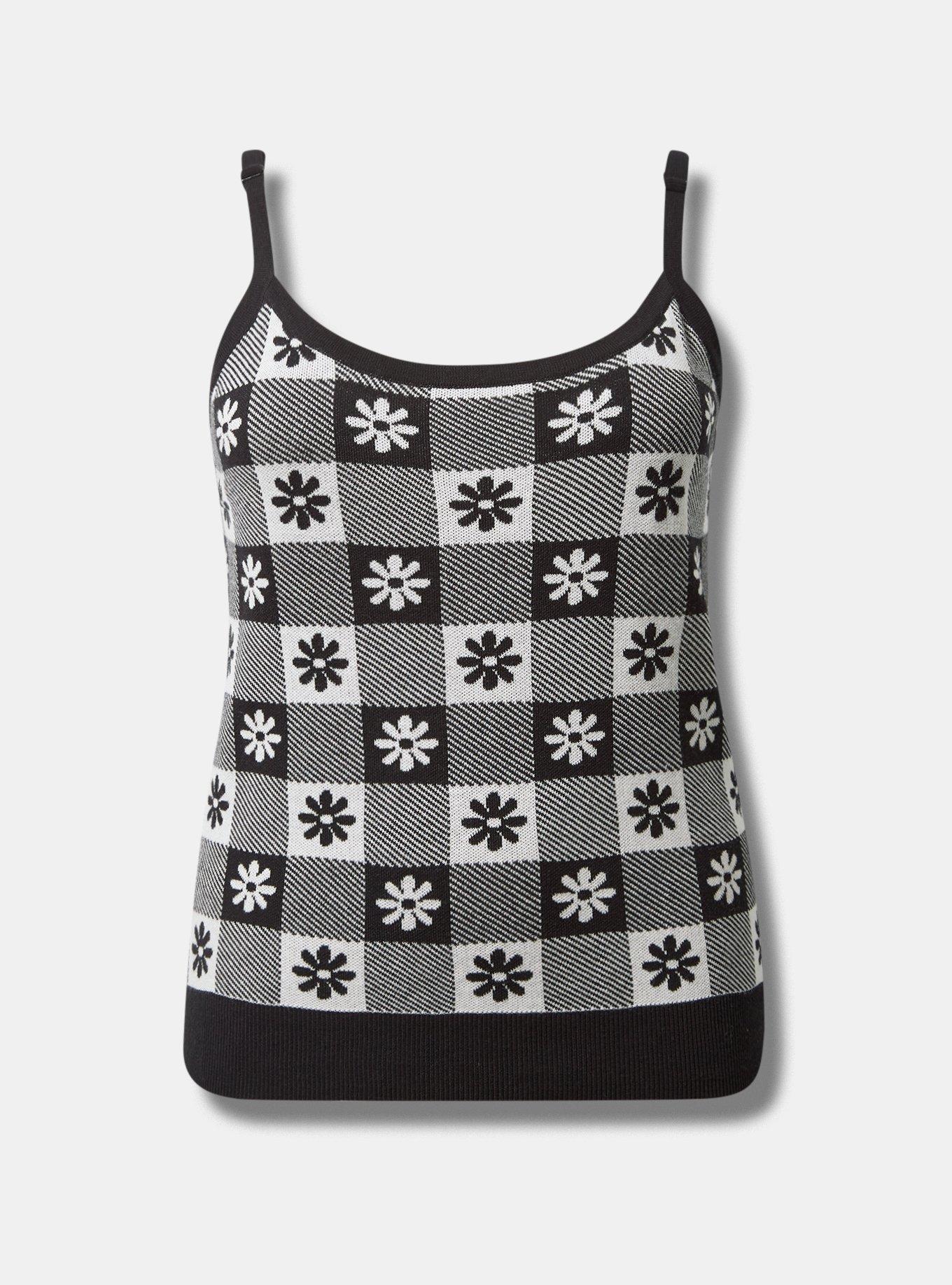 Jacquard Sweater Tank