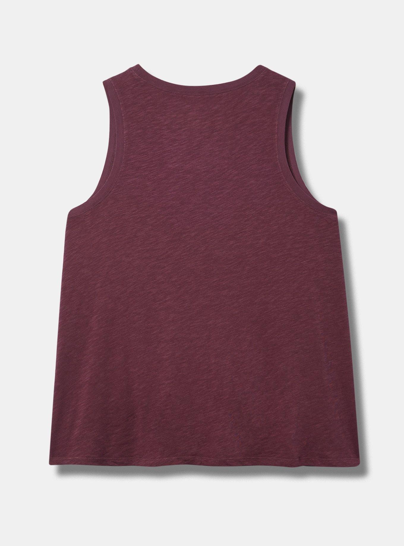 Interested Classic Fit Vintage Slub Tank, WINETASTING, alternate