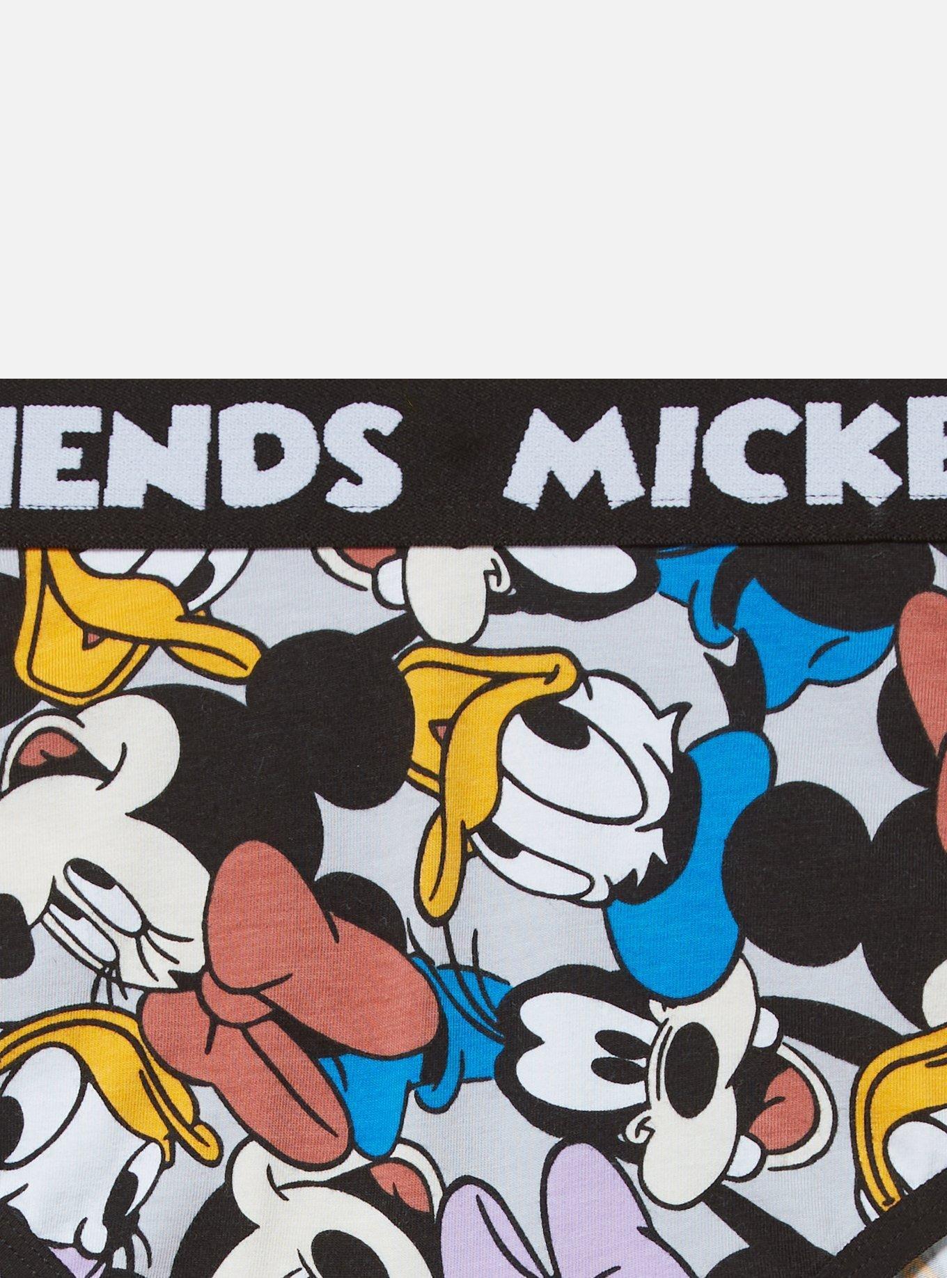 Mickey and Friends Mid Rise Cotton Cheeky Panty