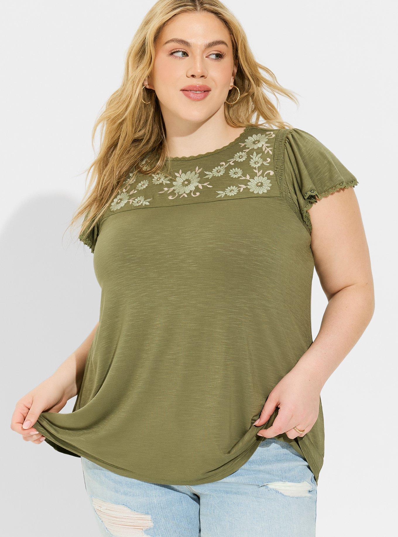 Six Fifty Tori Flutter Sleeve Top main image 1