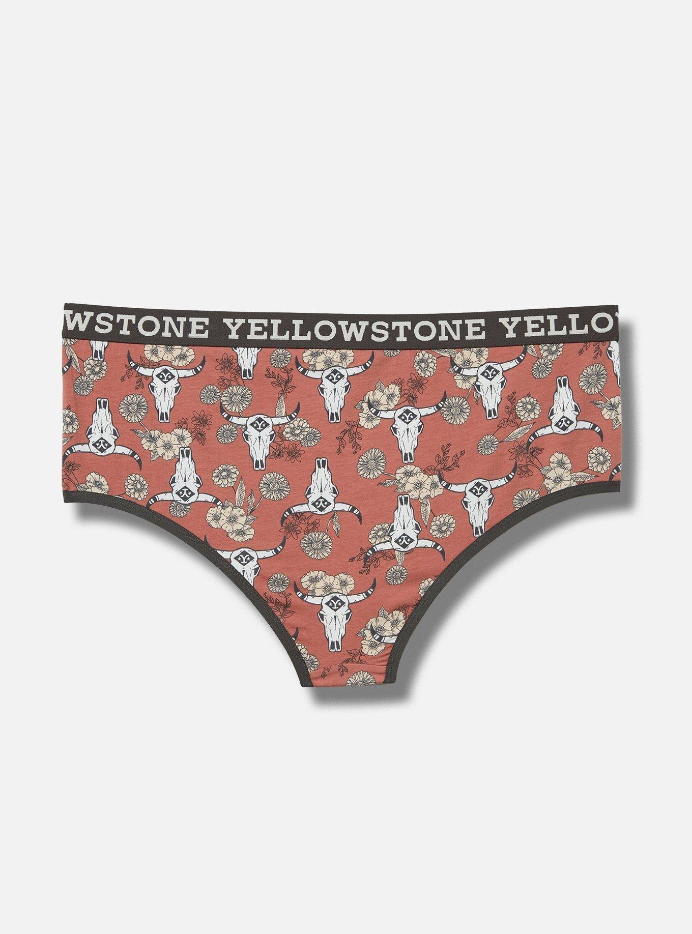 Yellowstone Mid Rise Cotton Cheeky Panty