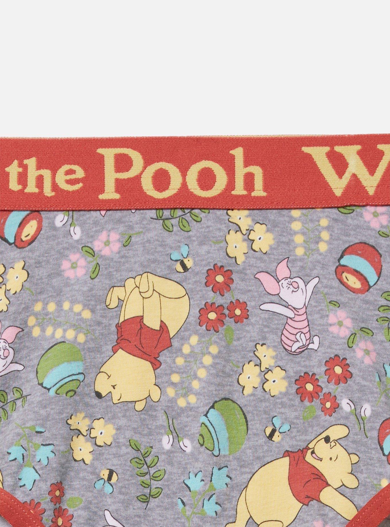 Winnie The Pooh Mid Rise Cotton Cheeky Panty