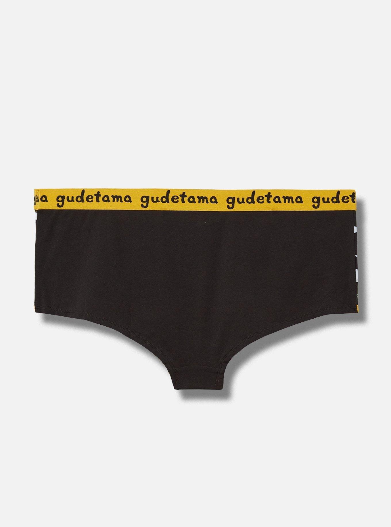 Gudetama Mid Rise Cotton Boyshort Panty