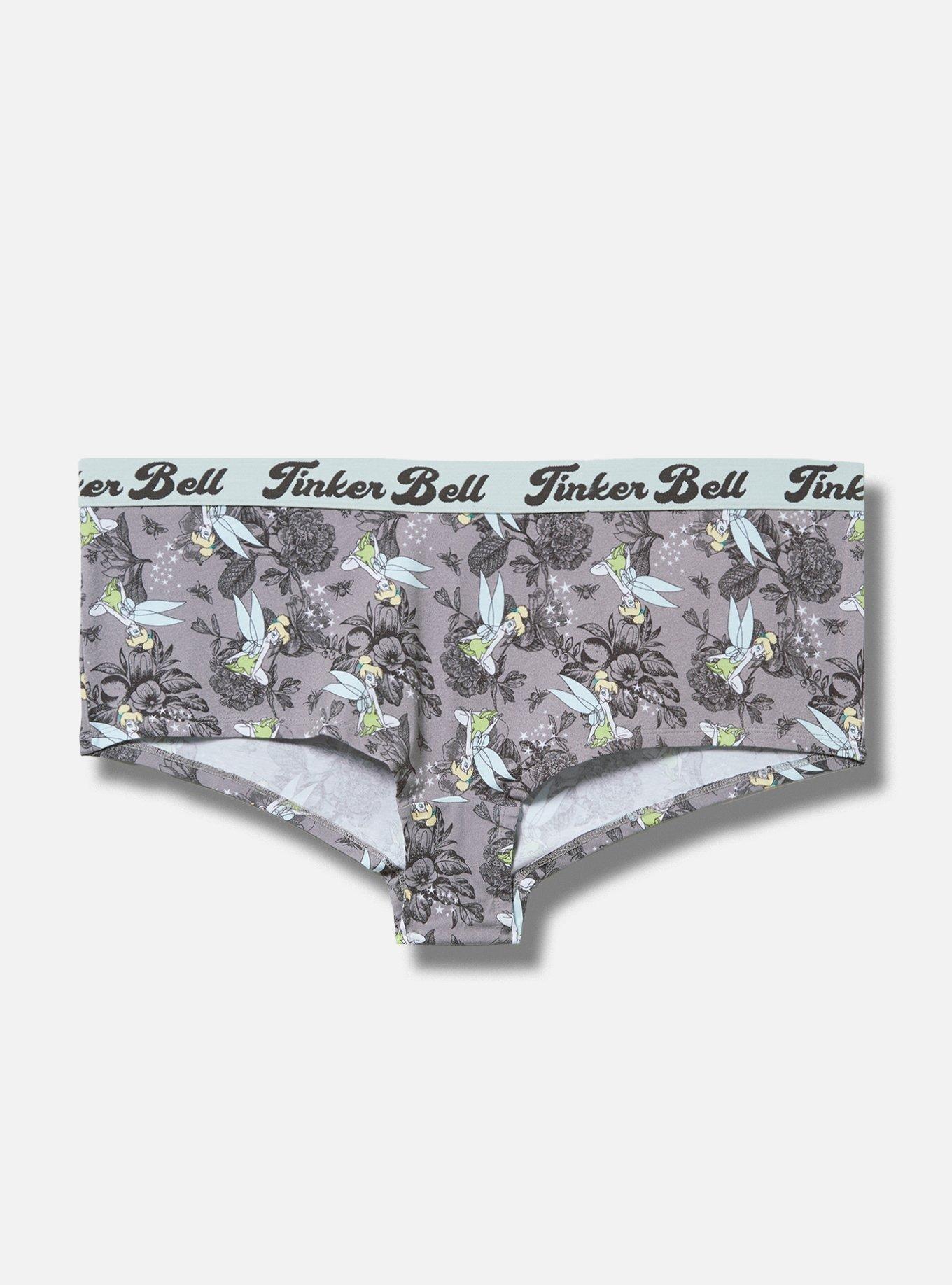 Tinkerbell Mid-Rise Cotton Boy Short Panty