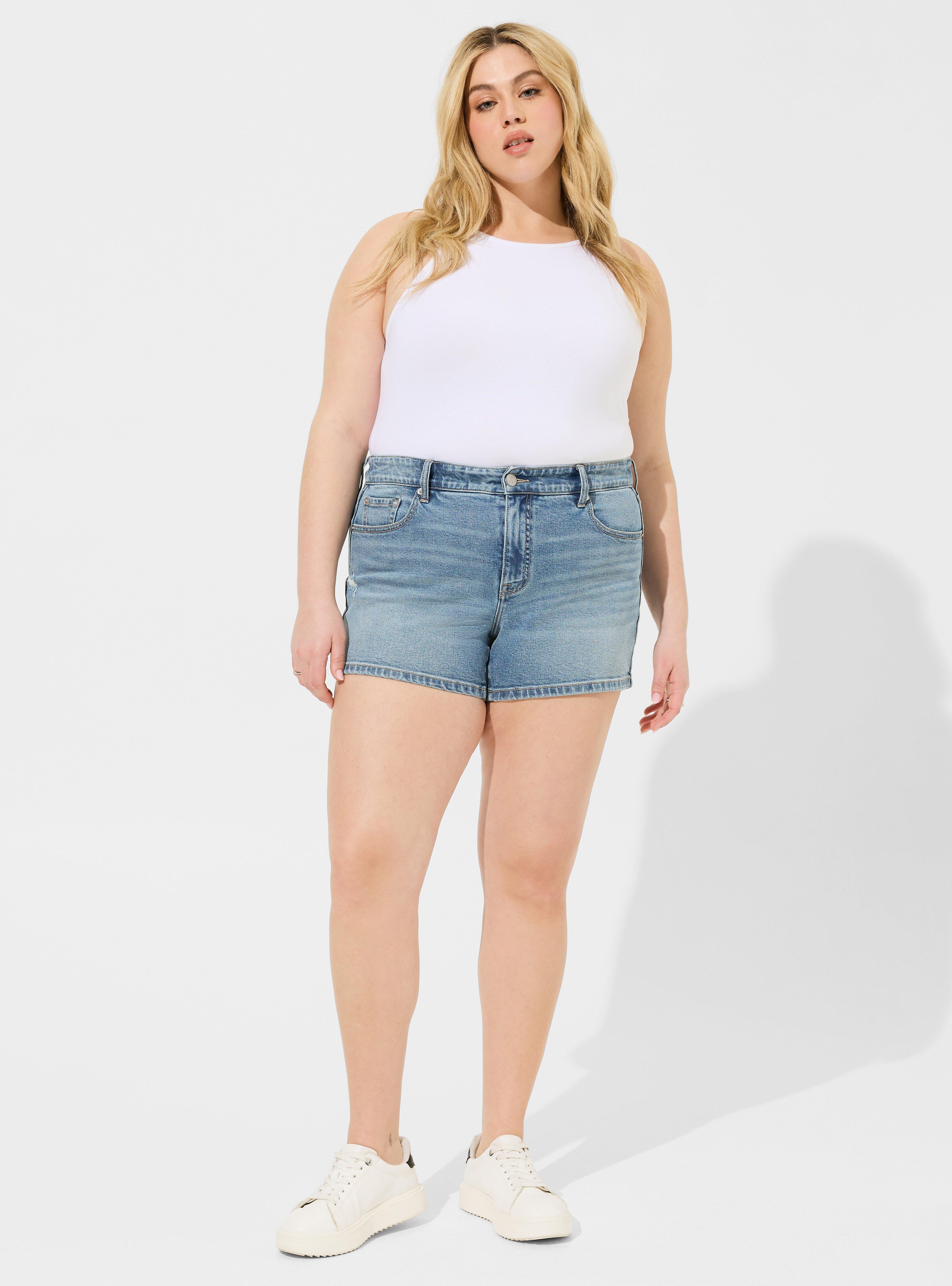 5 Inch Mid-Rise Relaxed Classic Denim Short