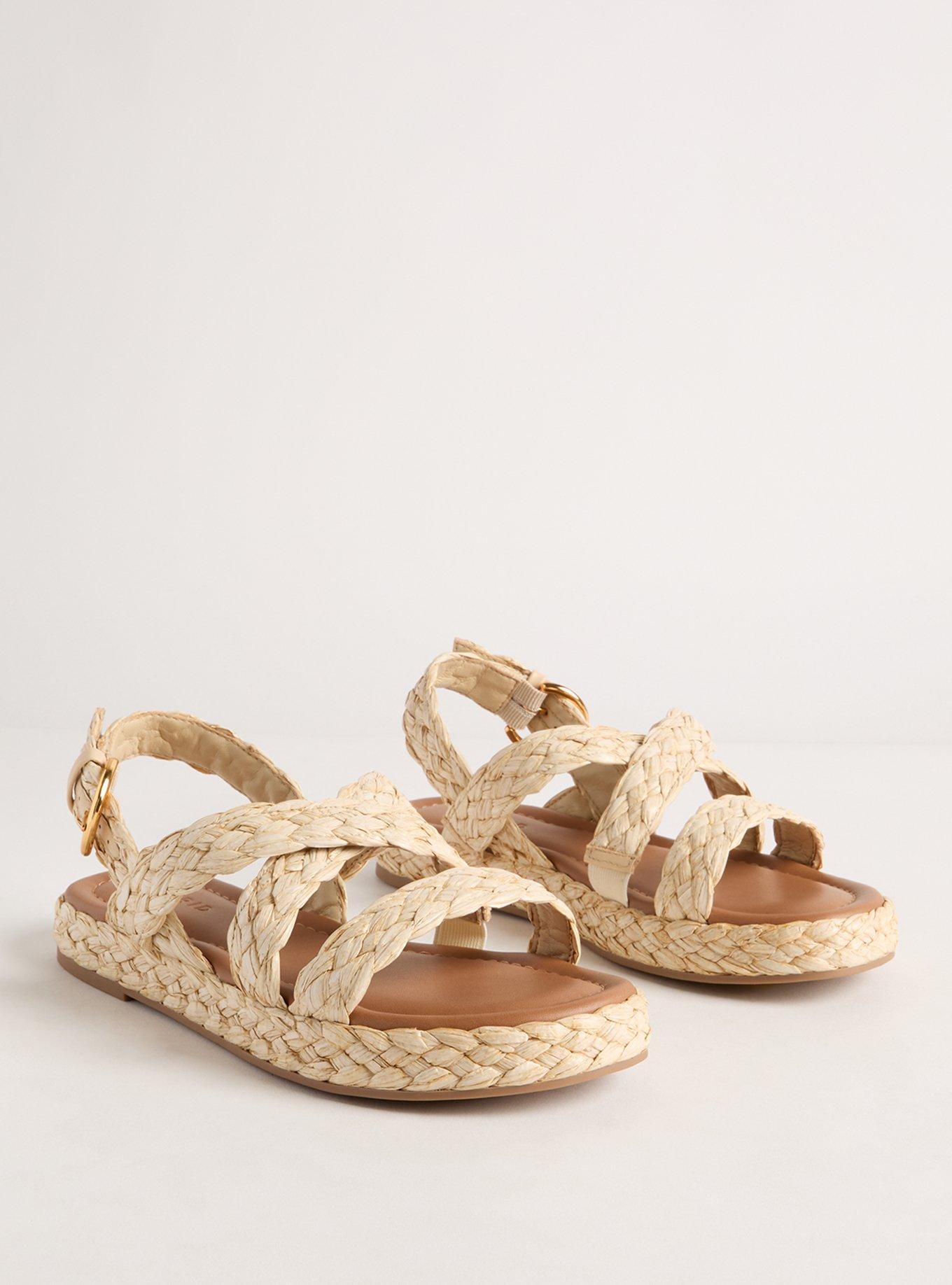 Crisscross Flatform Sandal (WW)